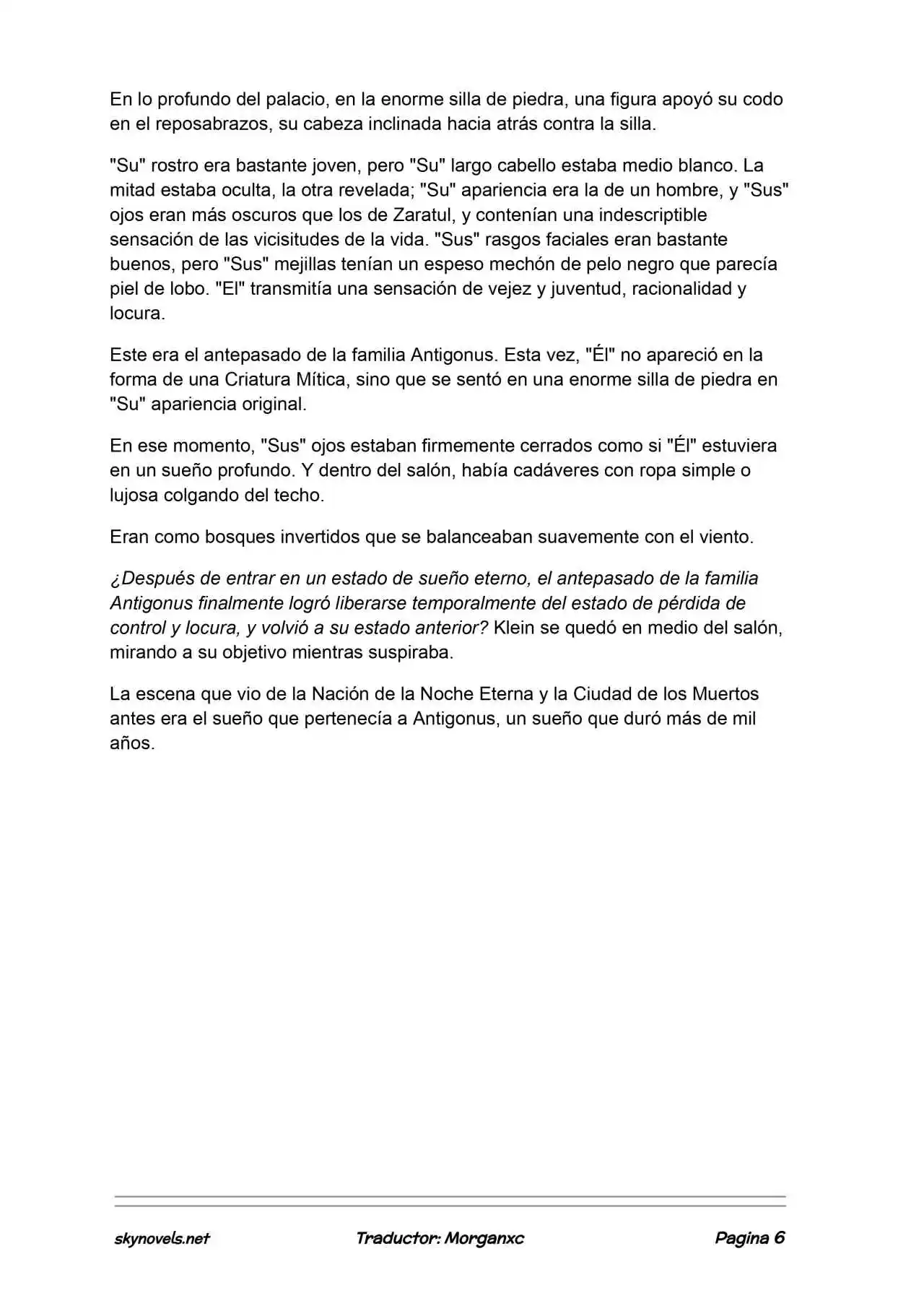 Lord Of The Mysteries (Novela) - Capítulo 1373 - Página 6 - LectorTMOo