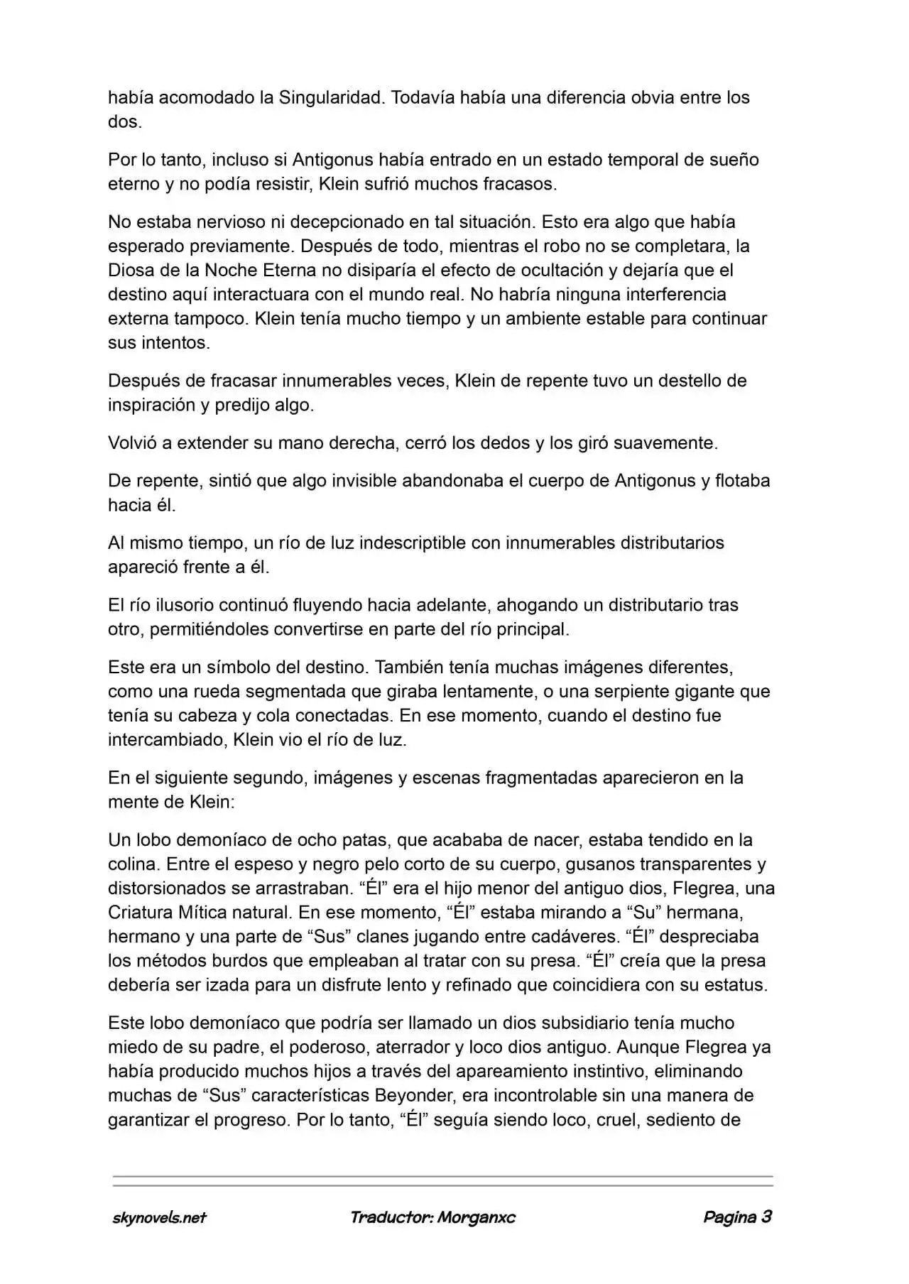 Lord Of The Mysteries (Novela) - Capítulo 1374 - Página 3 - LectorTMOo