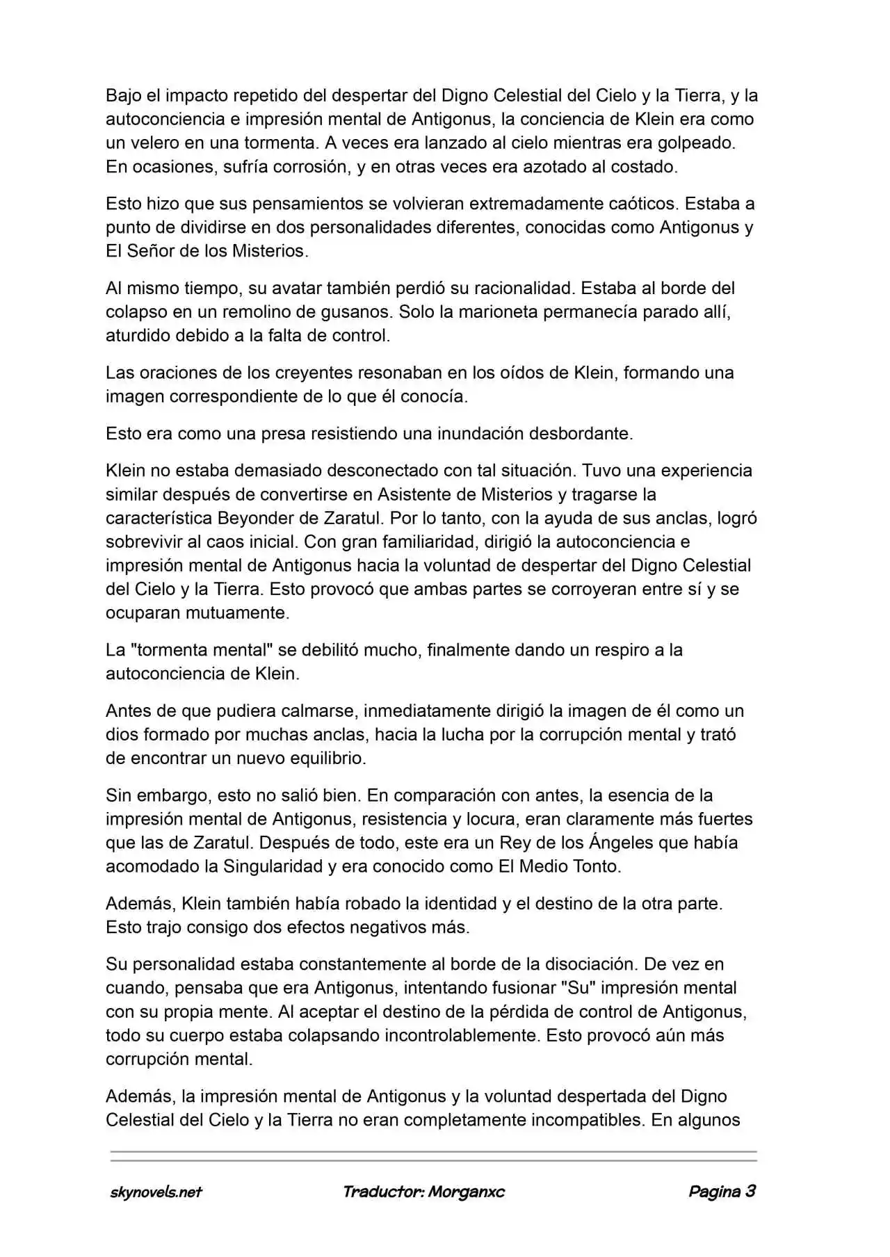 Lord Of The Mysteries (Novela) - Capítulo 1375 - Página 3 - LectorTMOo