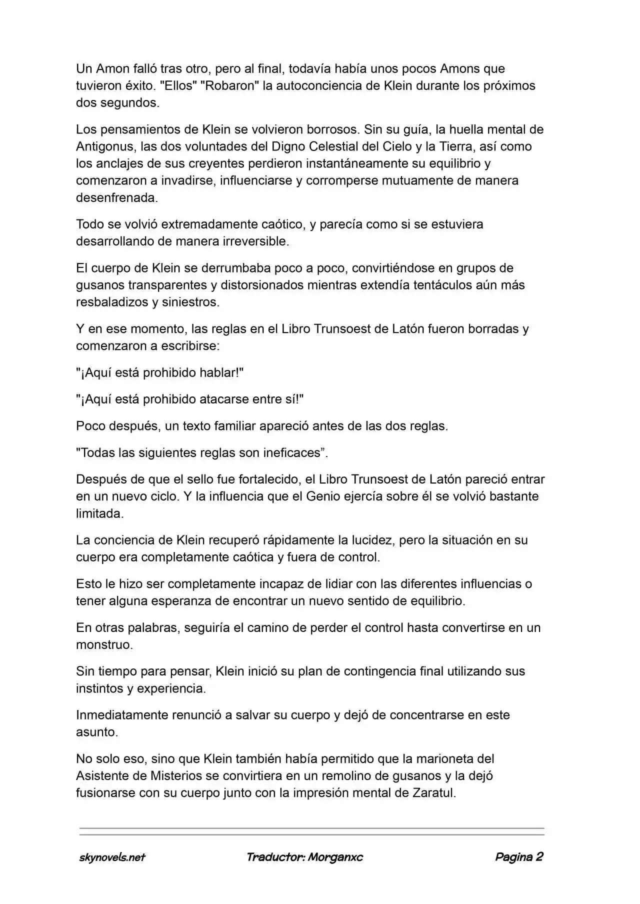 Lord Of The Mysteries (Novela) - Capítulo 1378 - Página 2 - LectorTMOo