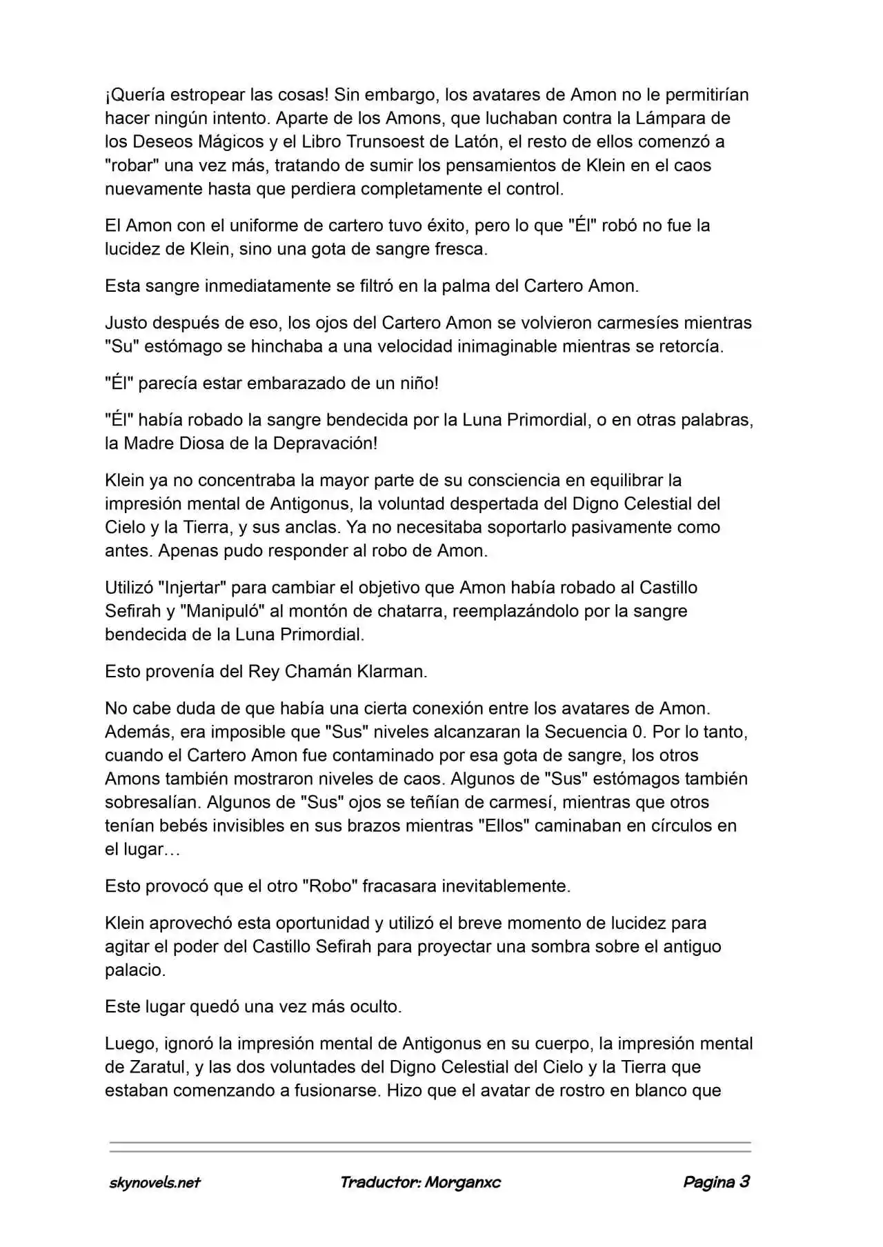 Lord Of The Mysteries (Novela) - Capítulo 1378 - Página 3 - LectorTMOo
