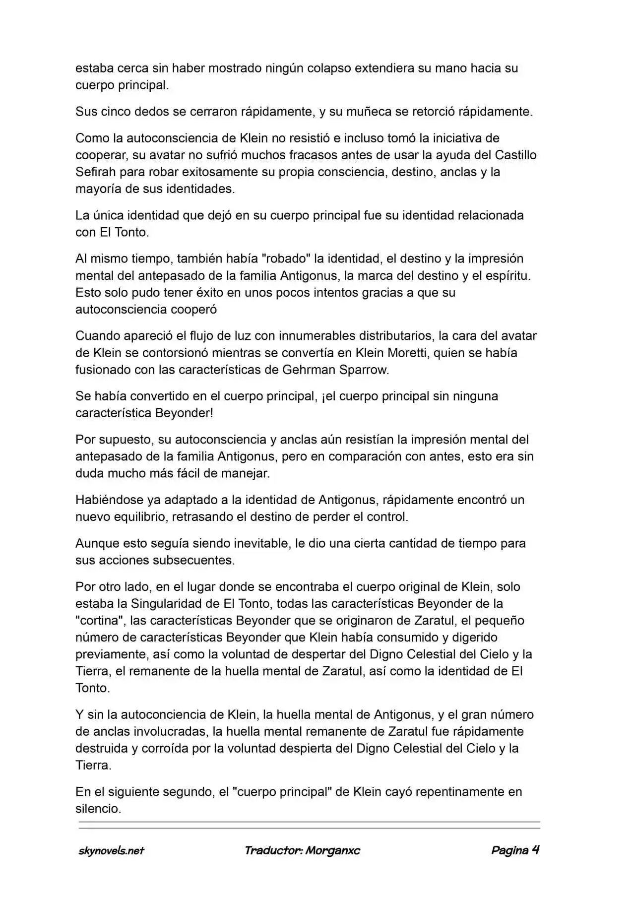 Lord Of The Mysteries (Novela) - Capítulo 1378 - Página 4 - LectorTMOo