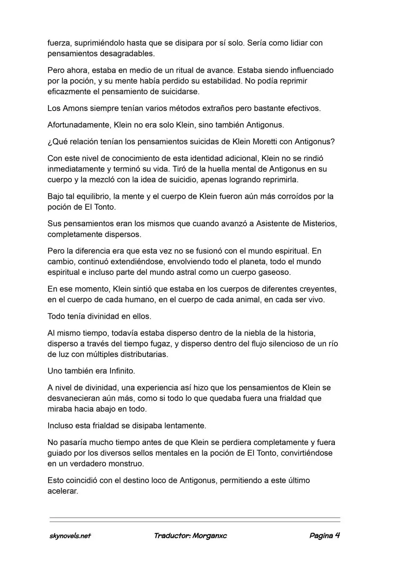 Lord Of The Mysteries (Novela) - Capítulo 1380 - Página 4 - LectorTMOo