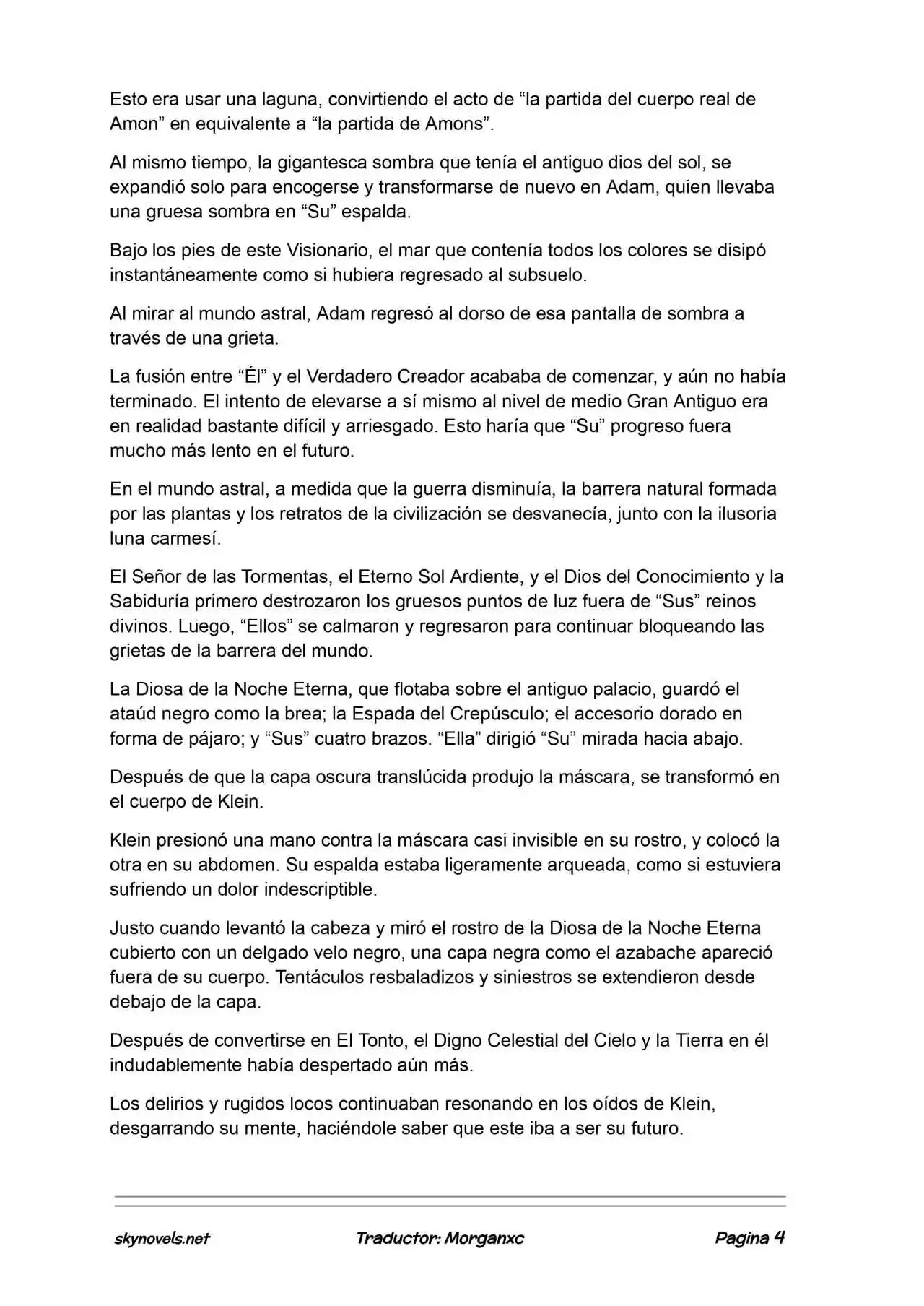 Lord Of The Mysteries (Novela) - Capítulo 1381 - Página 4 - LectorTMOo