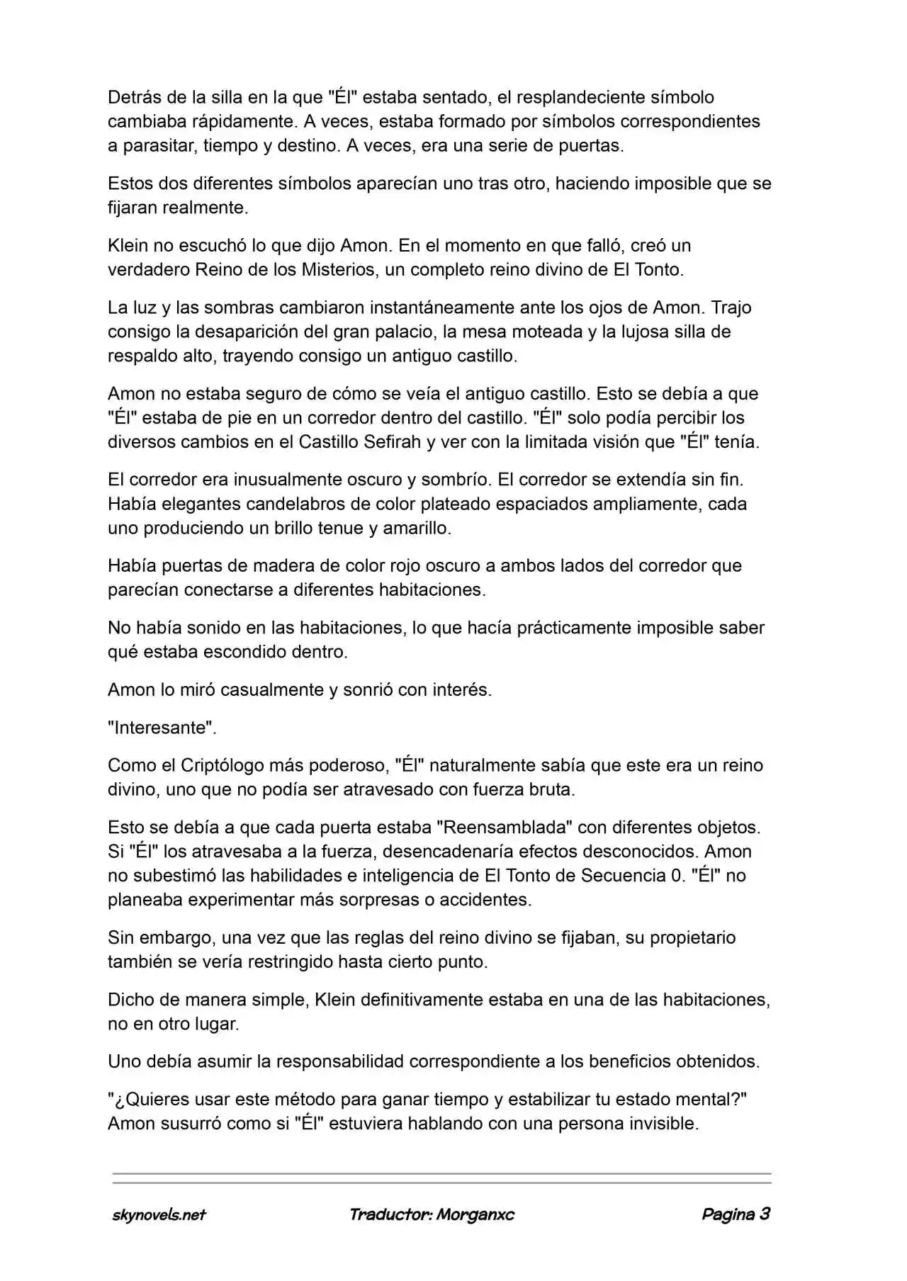 Lord Of The Mysteries (Novela) - Capítulo 1382 - Página 3 - LectorTMOo