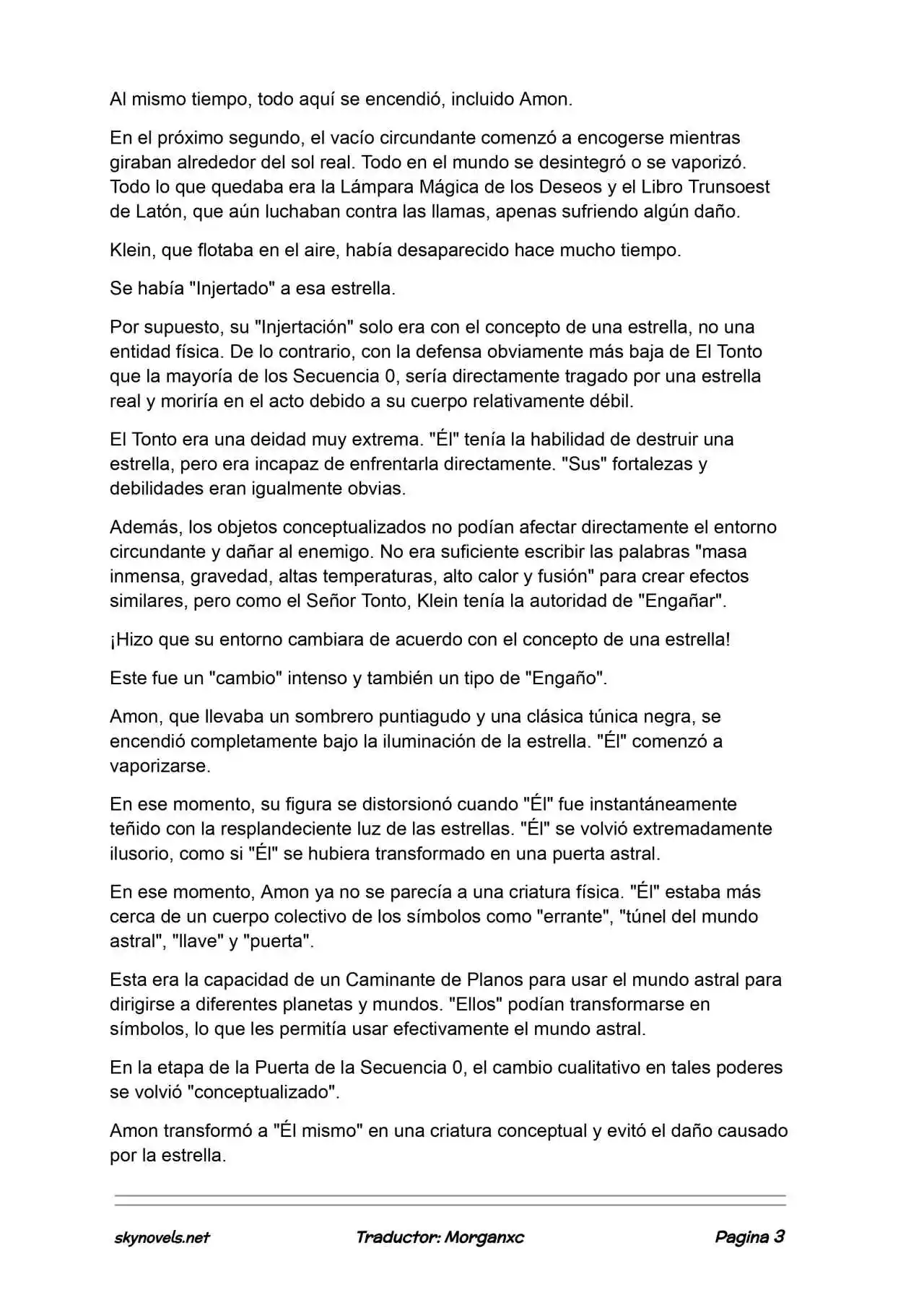 Lord Of The Mysteries (Novela) - Capítulo 1384 - Página 3 - LectorTMOo
