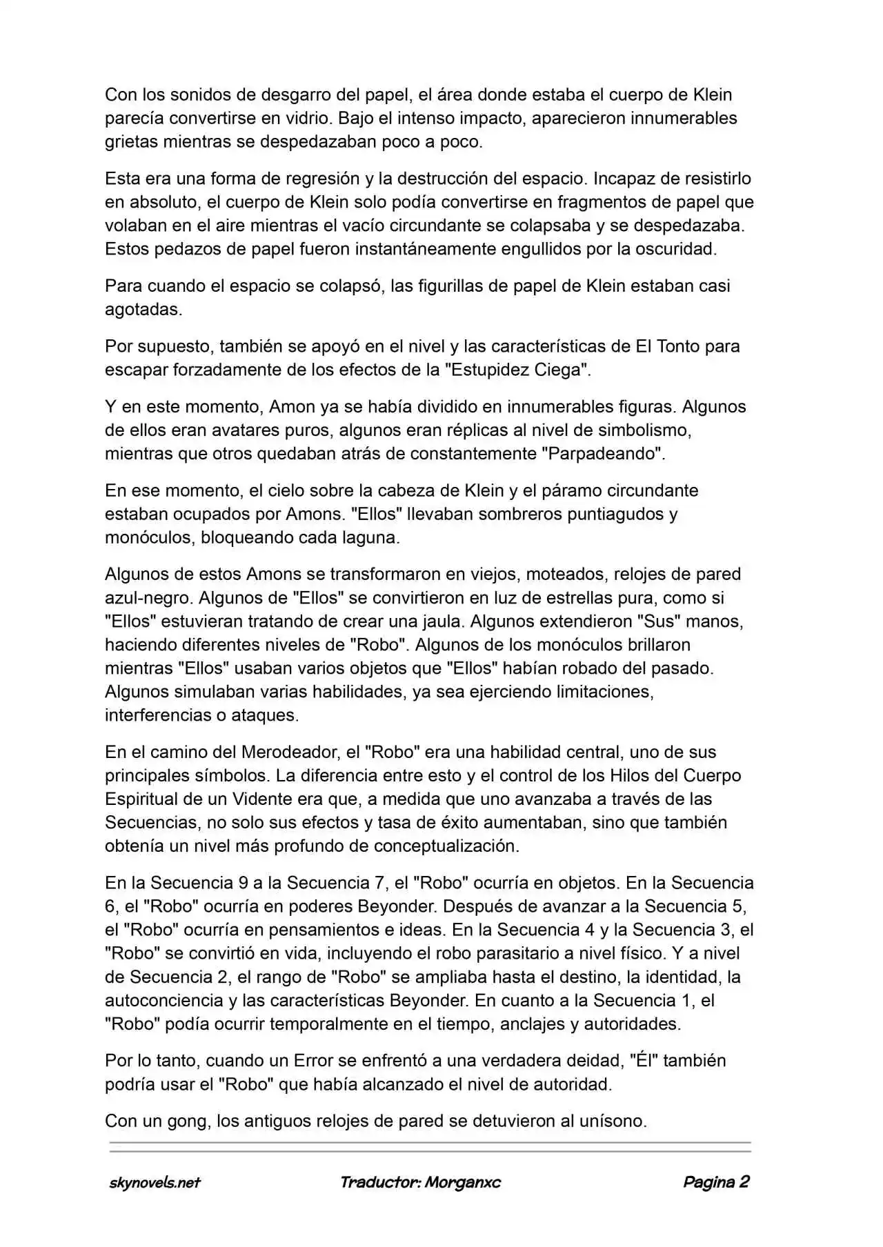 Lord Of The Mysteries (Novela) - Capítulo 1385 - Página 2 - LectorTMOo