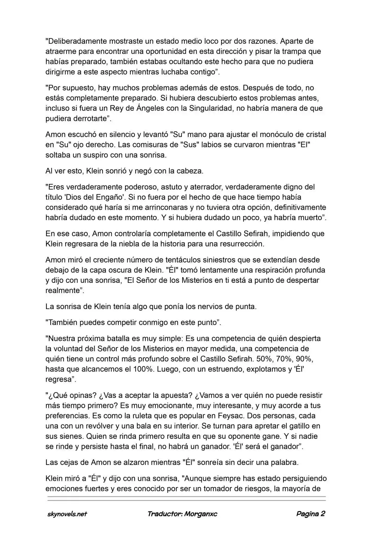 Lord Of The Mysteries (Novela) - Capítulo 1386 - Página 2 - LectorTMOo