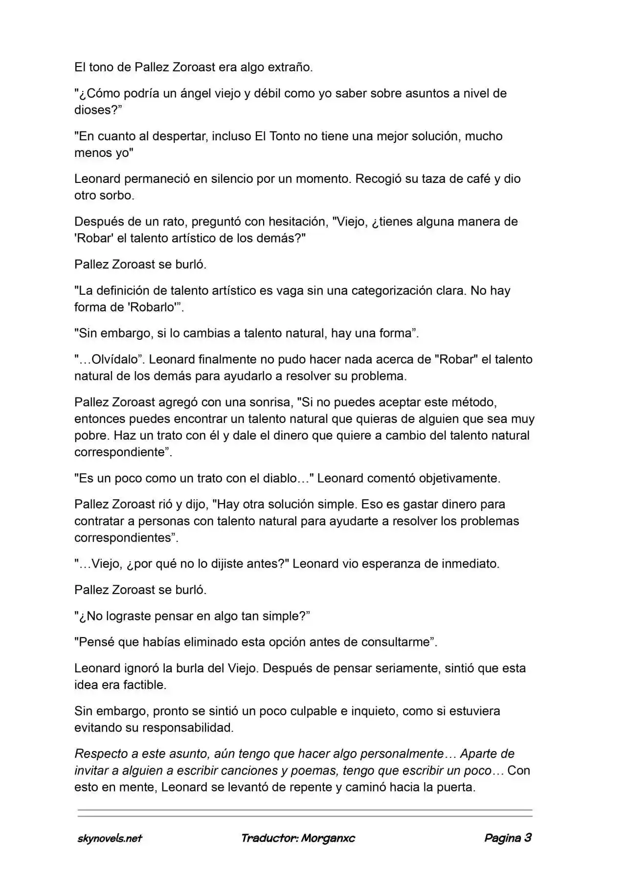 Lord Of The Mysteries (Novela) - Capítulo 1392 - Página 3 - LectorTMOo