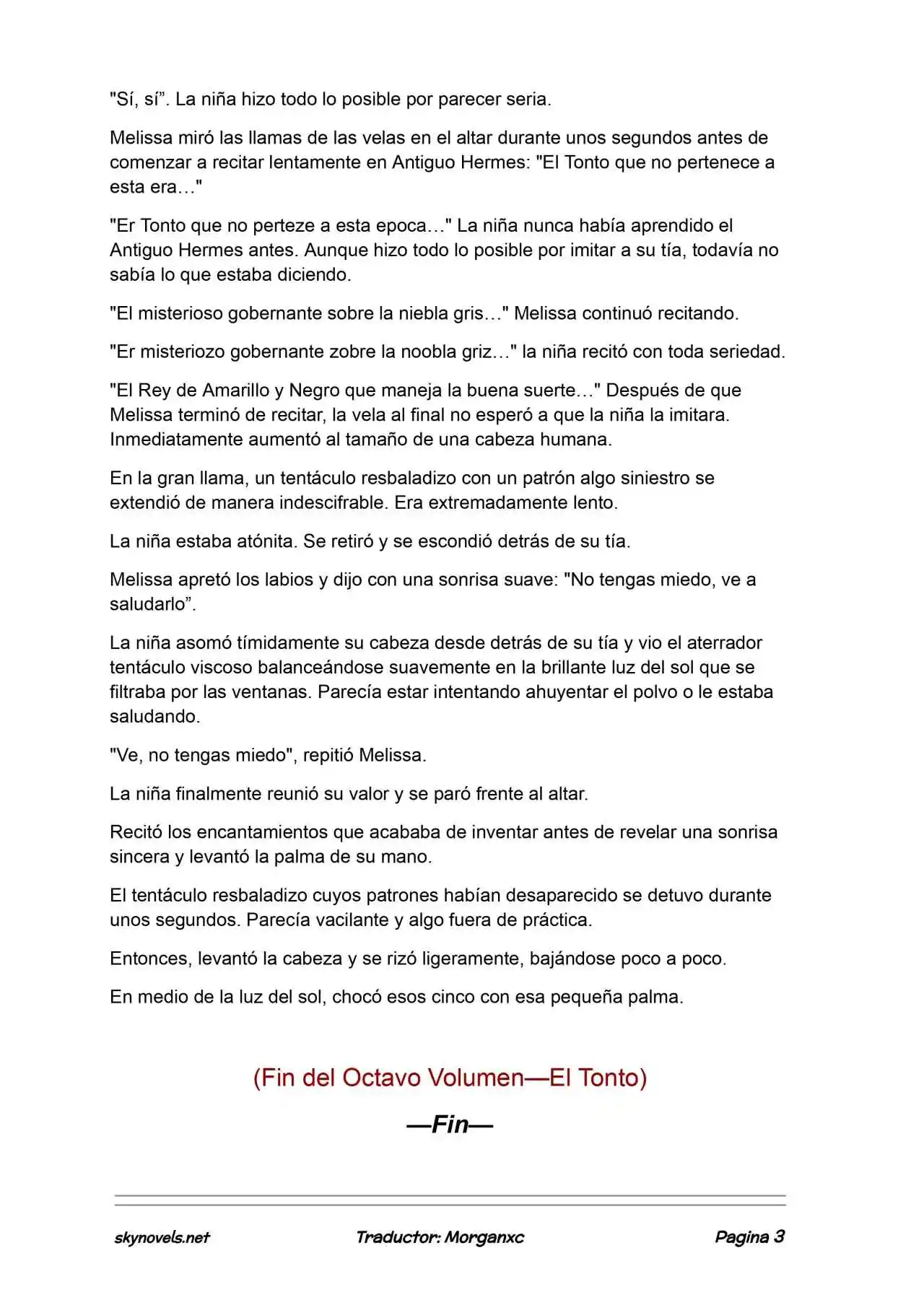 Lord Of The Mysteries (Novela) - Capítulo 1394 - Página 3 - LectorTMOo