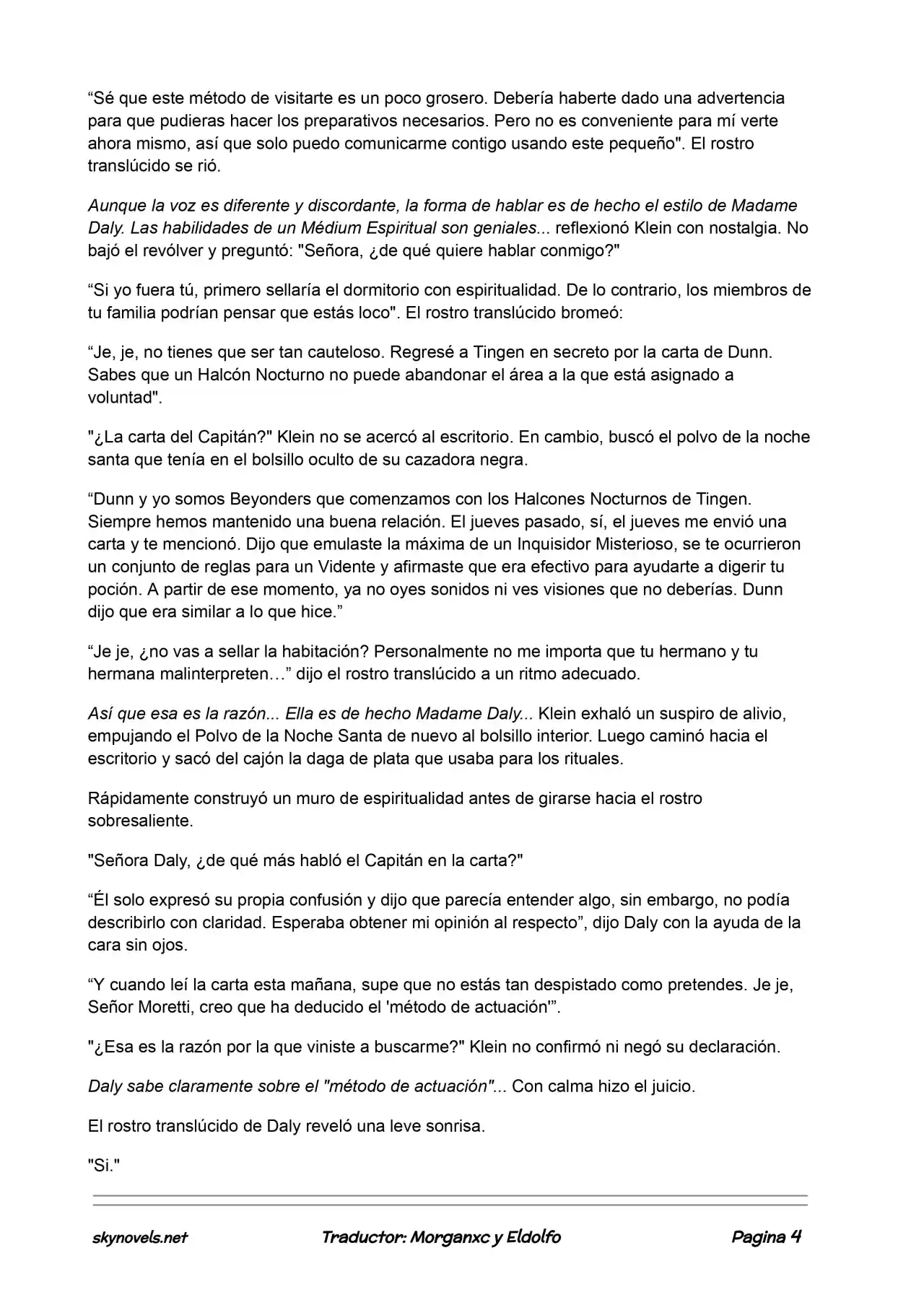 Lord Of The Mysteries (Novela) - Capítulo 147 - Página 3 - LectorTMOo