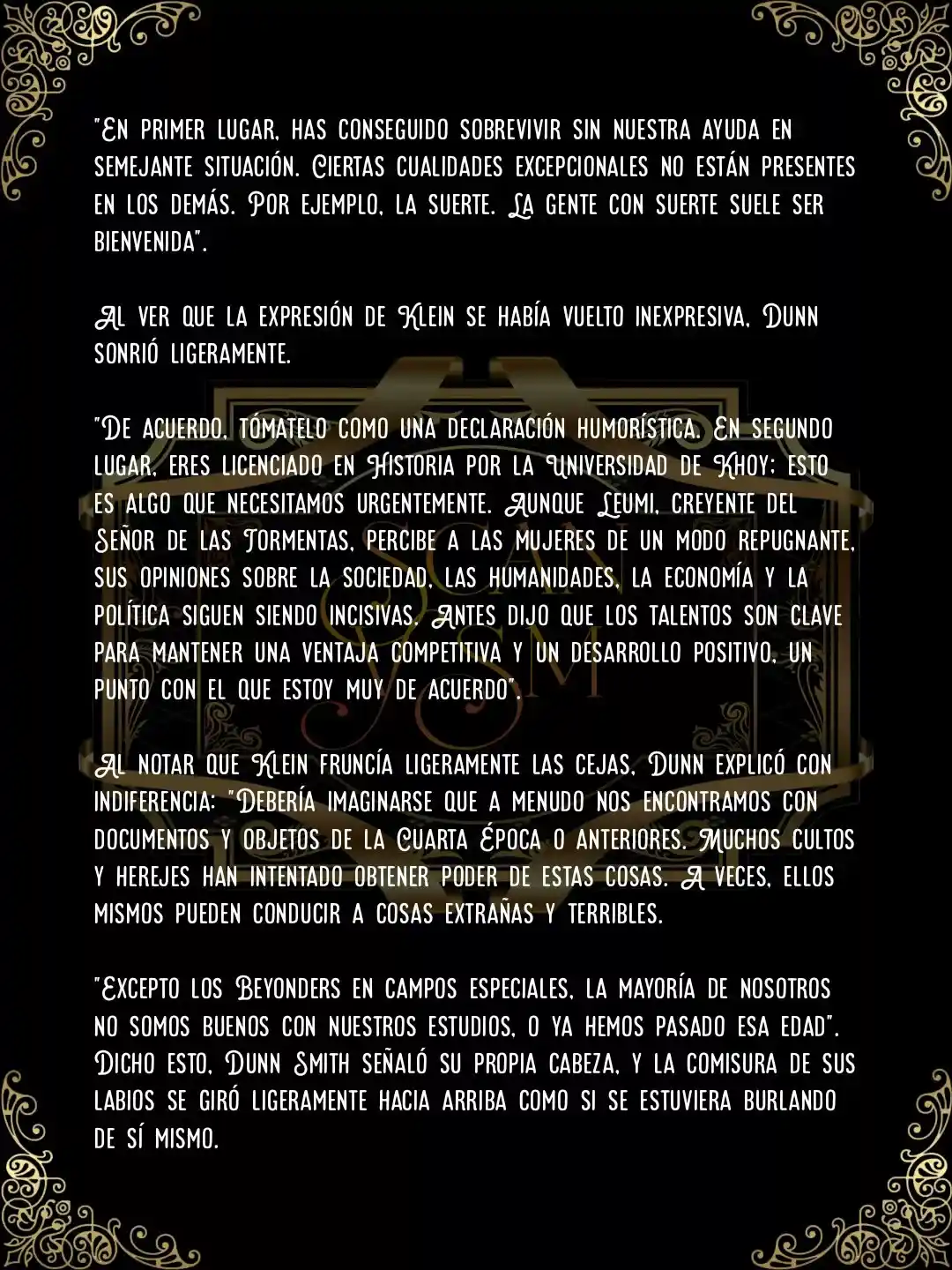 Lord Of The Mysteries (Novela) - Capítulo 15 - Página 5 - LectorTMOo