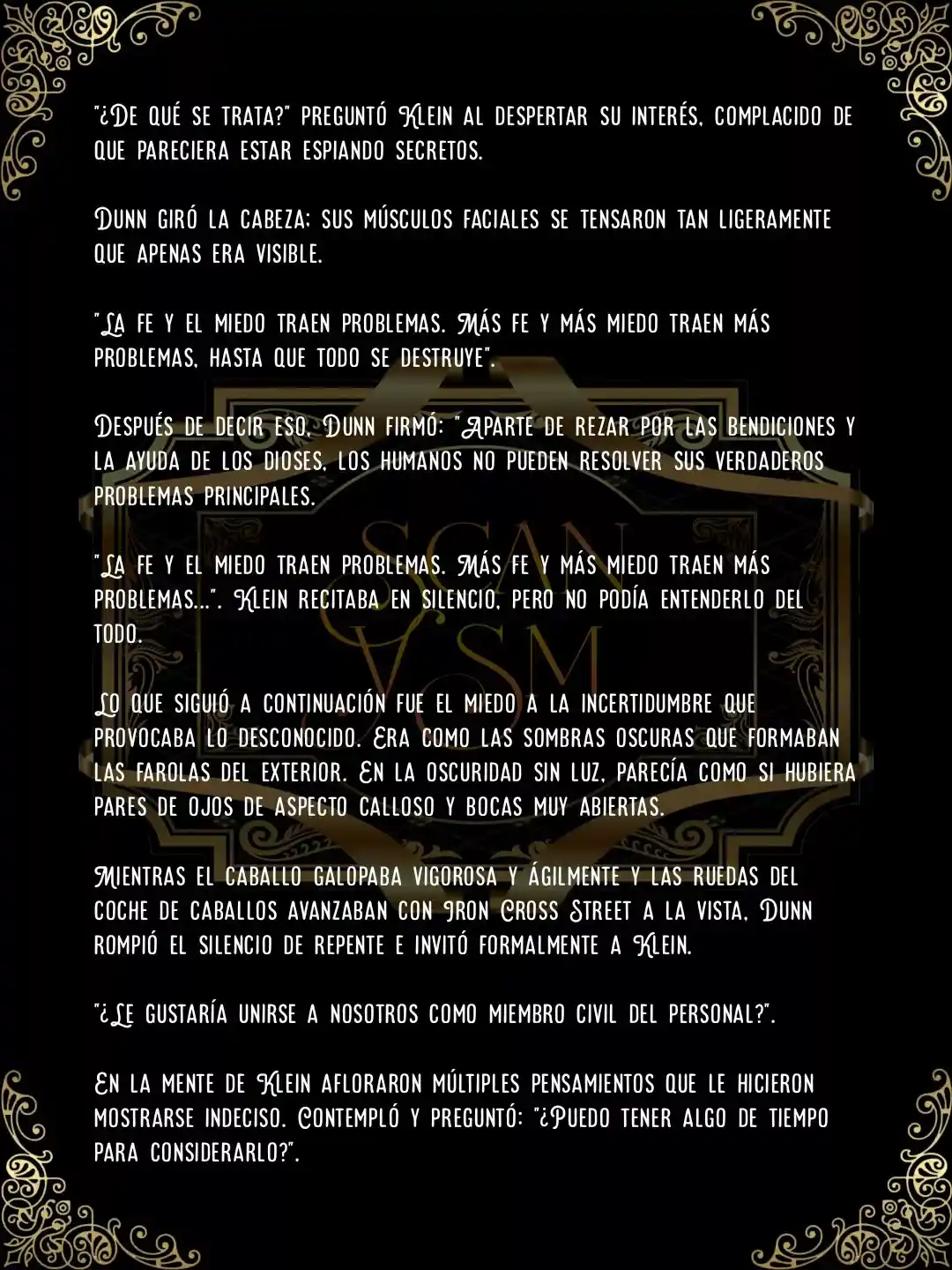 Lord Of The Mysteries (Novela) - Capítulo 15 - Página 8 - LectorTMOo