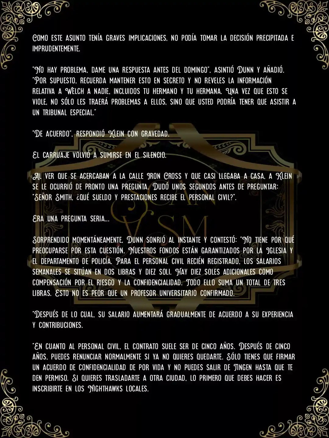 Lord Of The Mysteries (Novela) - Capítulo 15 - Página 9 - LectorTMOo
