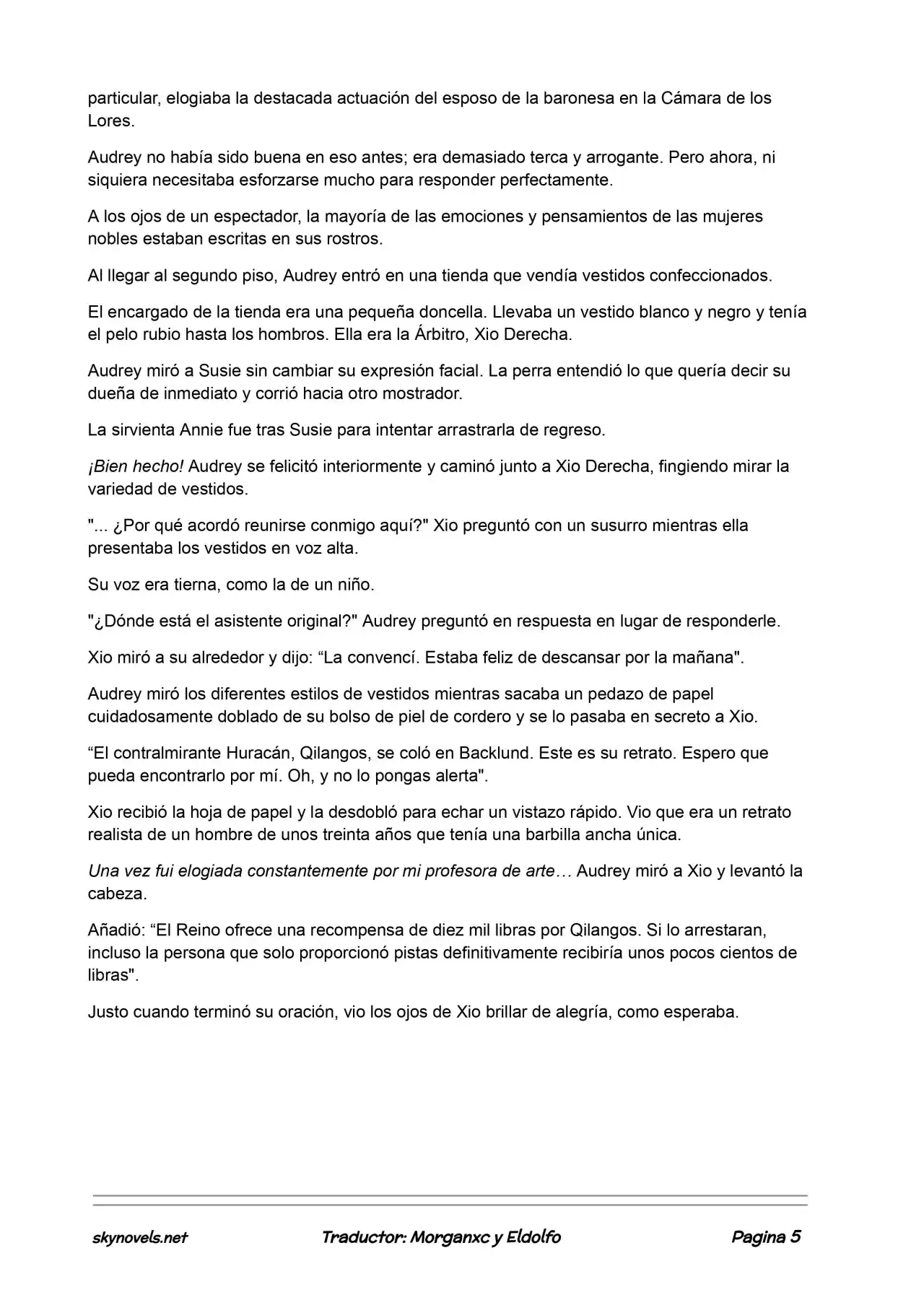 Lord Of The Mysteries (Novela) - Capítulo 152 - Página 5 - LectorTMOo