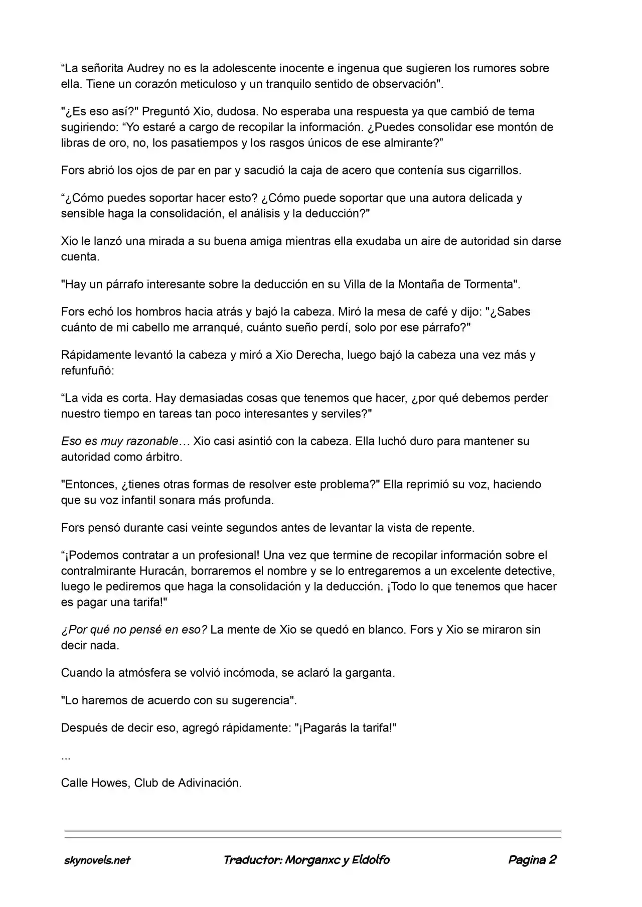 Lord Of The Mysteries (Novela) - Capítulo 153 - Página 2 - LectorTMOo