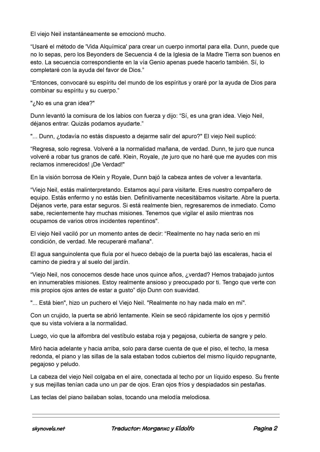Lord Of The Mysteries (Novela) - Capítulo 164 - Página 2 - LectorTMOo