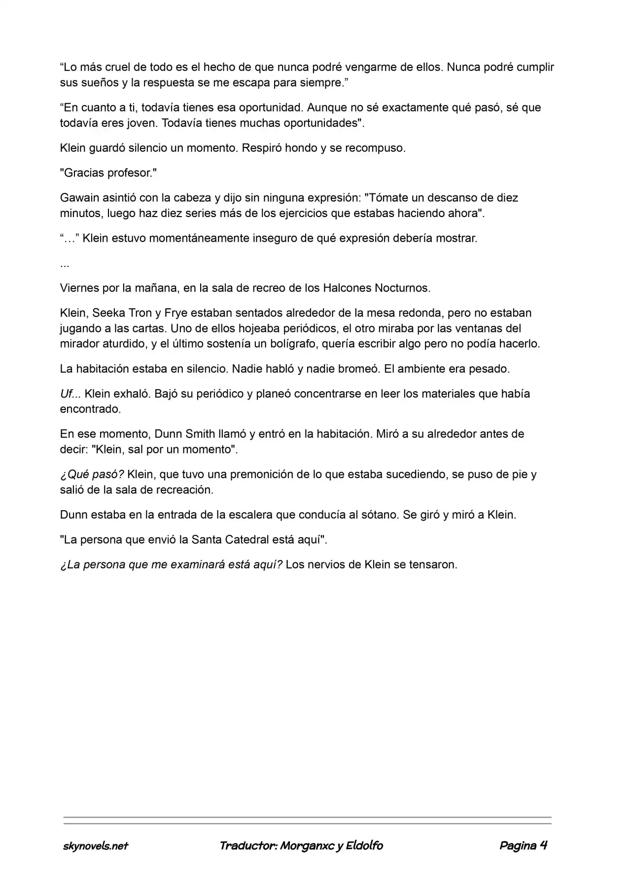 Lord Of The Mysteries (Novela) - Capítulo 165 - Página 4 - LectorTMOo