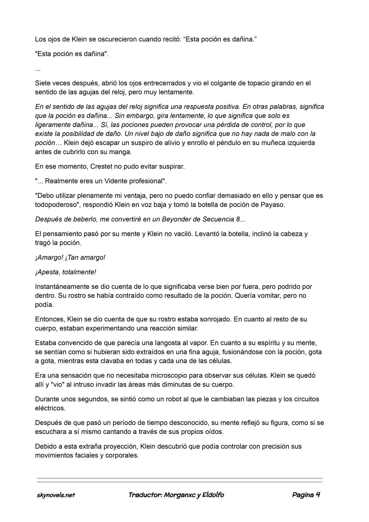 Lord Of The Mysteries (Novela) - Capítulo 168 - Página 4 - LectorTMOo