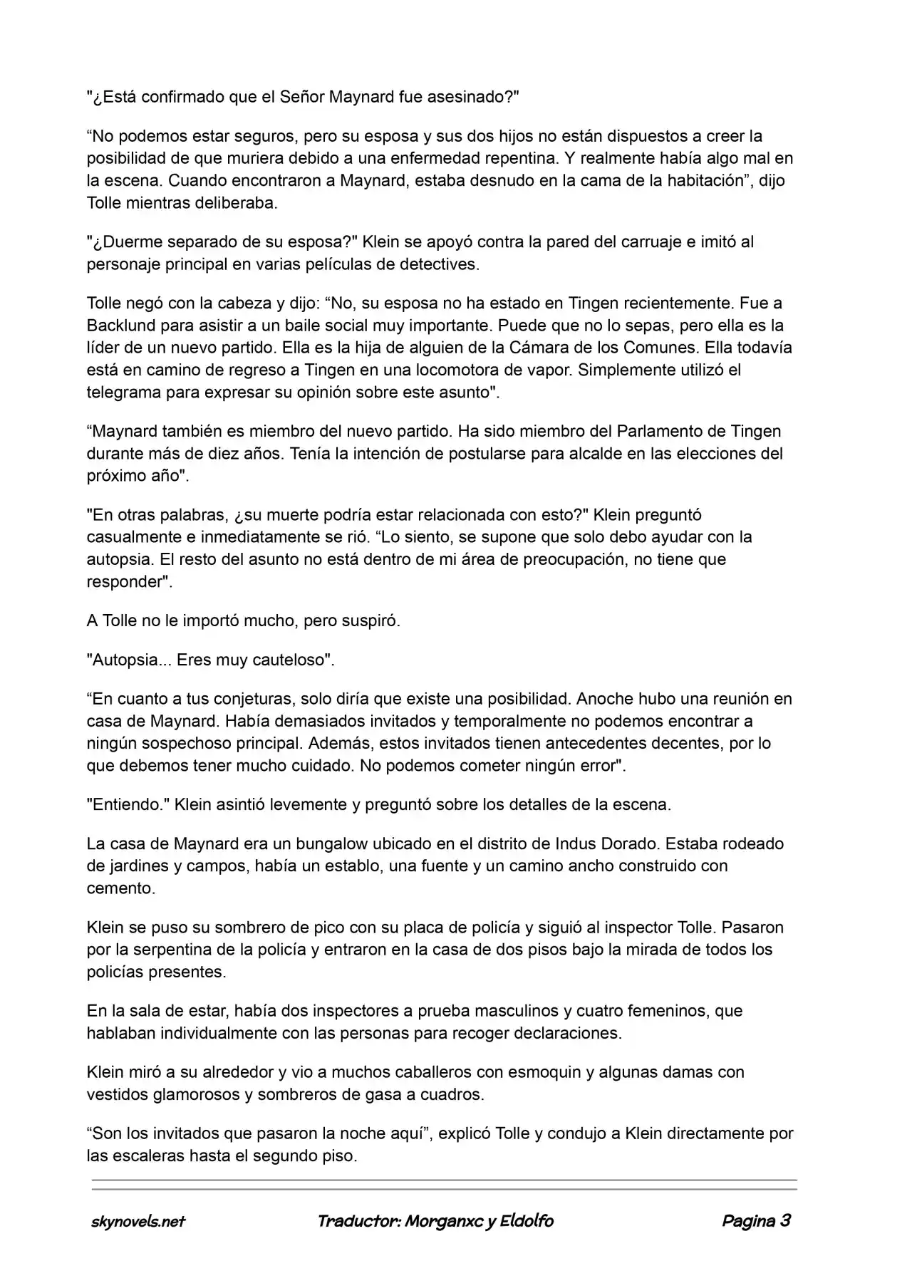 Lord Of The Mysteries (Novela) - Capítulo 172 - Página 3 - LectorTMOo