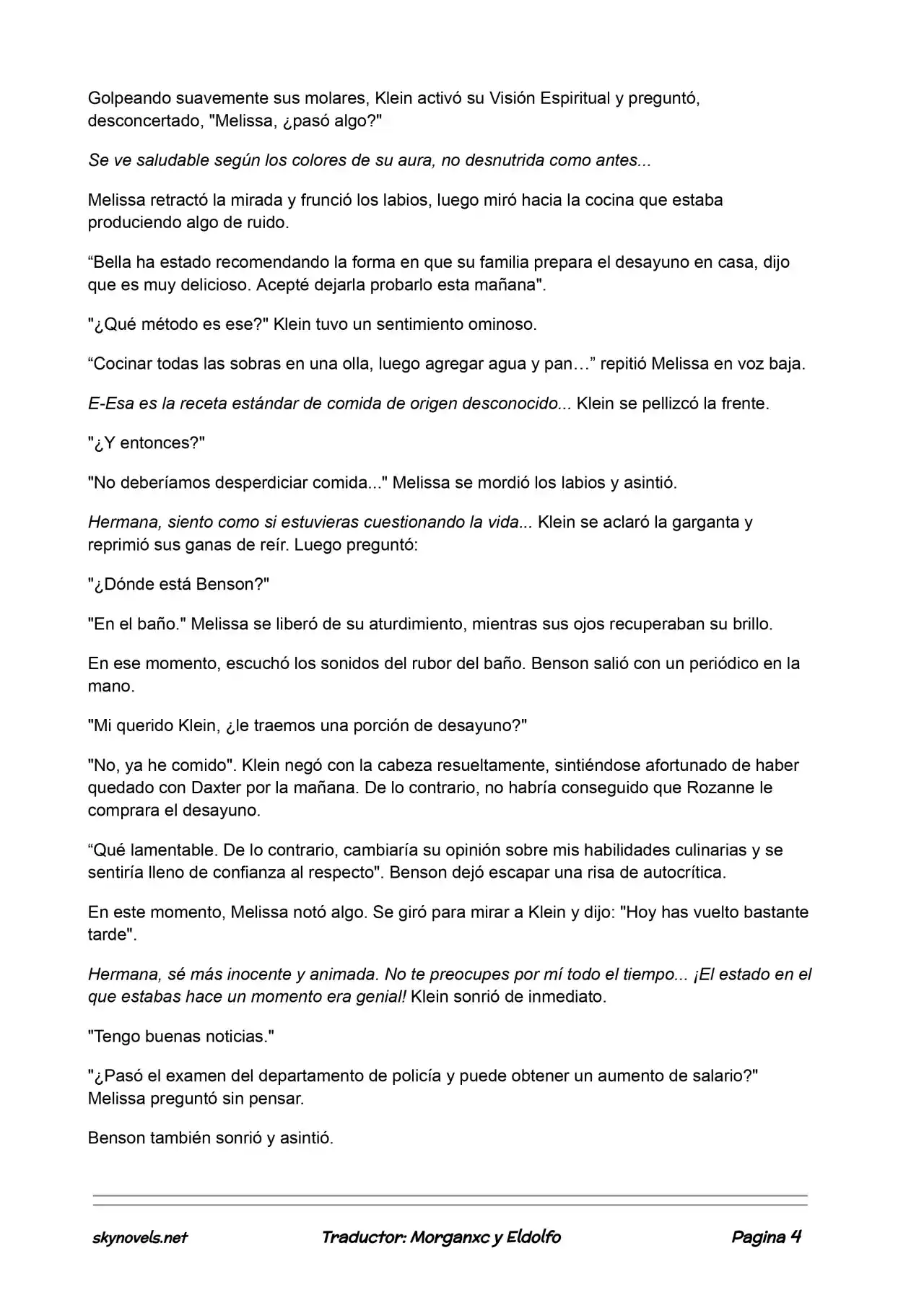 Lord Of The Mysteries (Novela) - Capítulo 175 - Página 4 - LectorTMOo