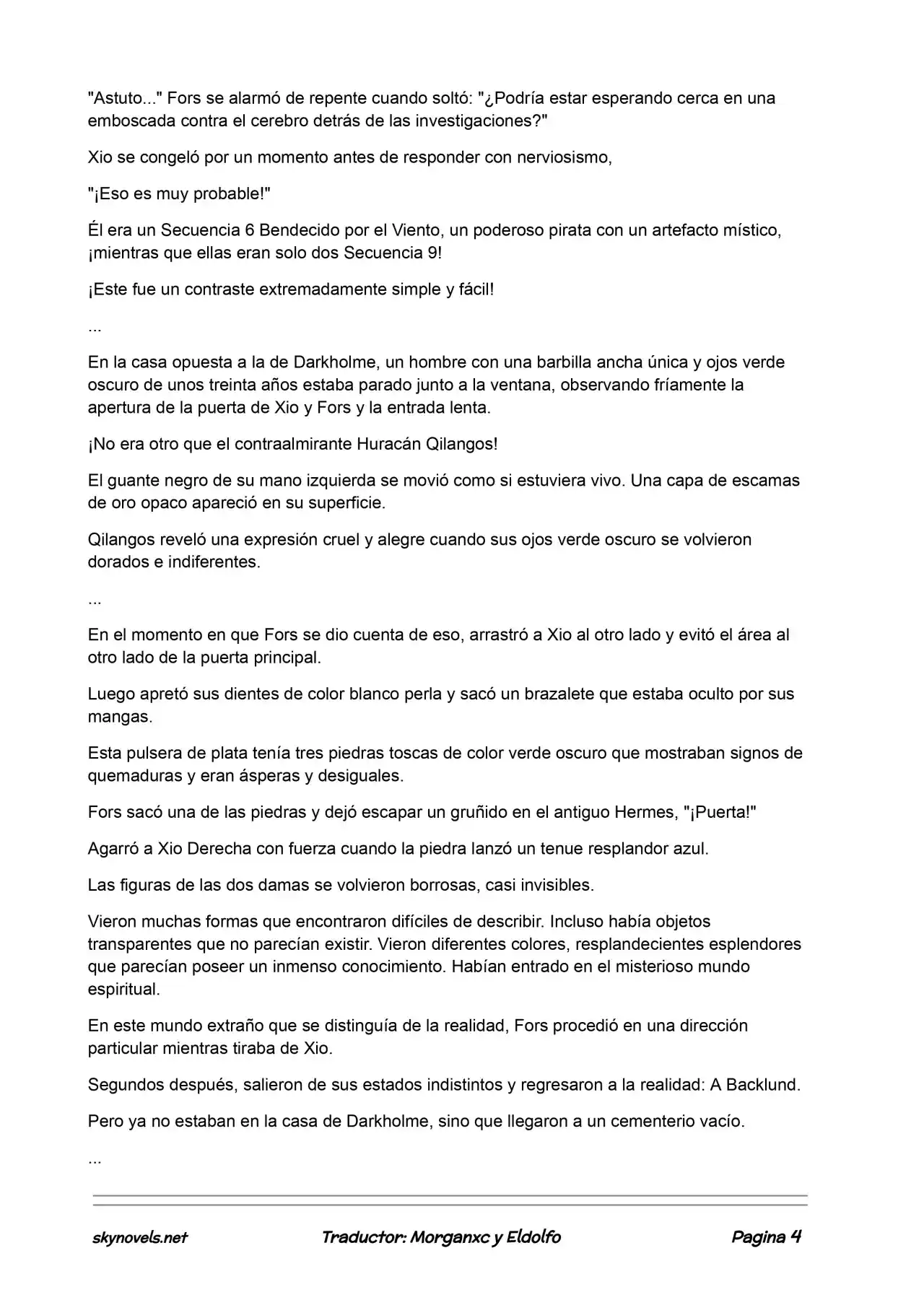 Lord Of The Mysteries (Novela) - Capítulo 177 - Página 4 - LectorTMOo