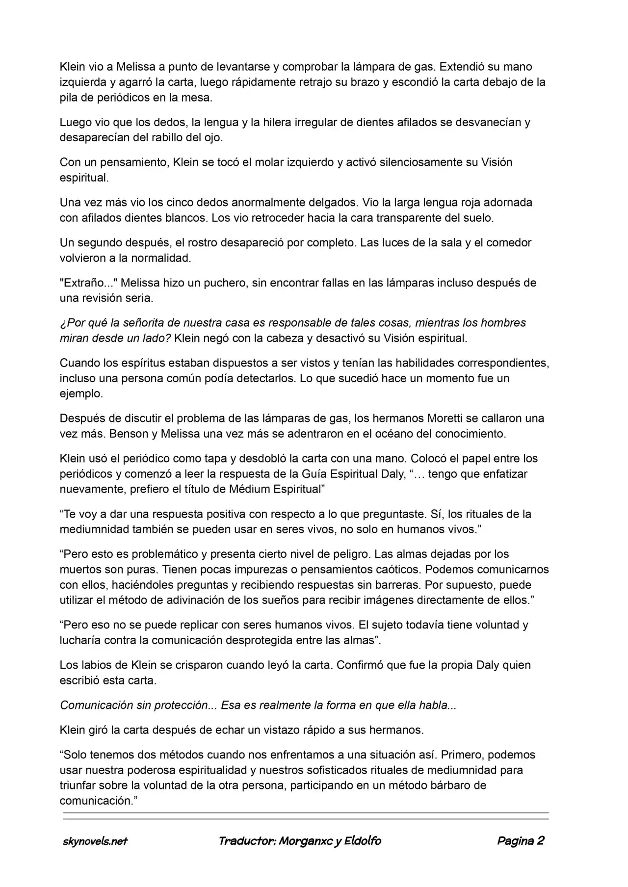 Lord Of The Mysteries (Novela) - Capítulo 183 - Página 2 - LectorTMOo
