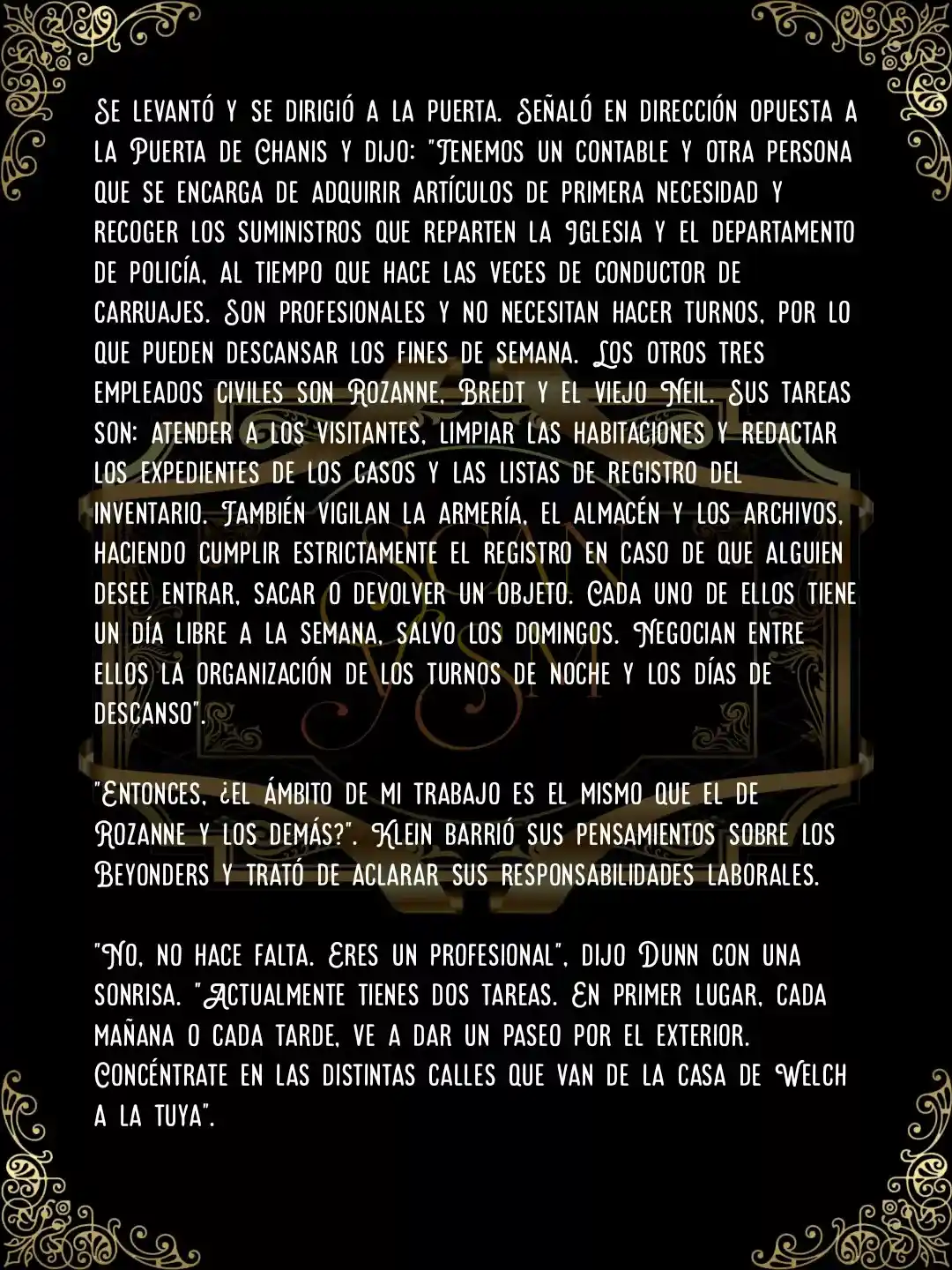 Lord Of The Mysteries (Novela) - Capítulo 19 - Página 6 - LectorTMOo