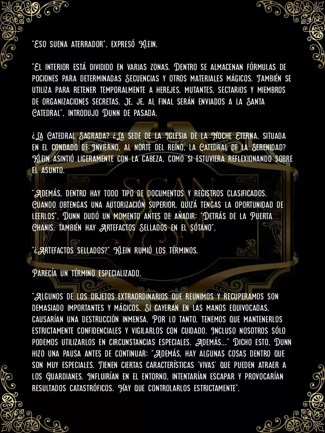 Lord Of The Mysteries (Novela) - Capítulo 19 - Página 9 - LectorTMOo