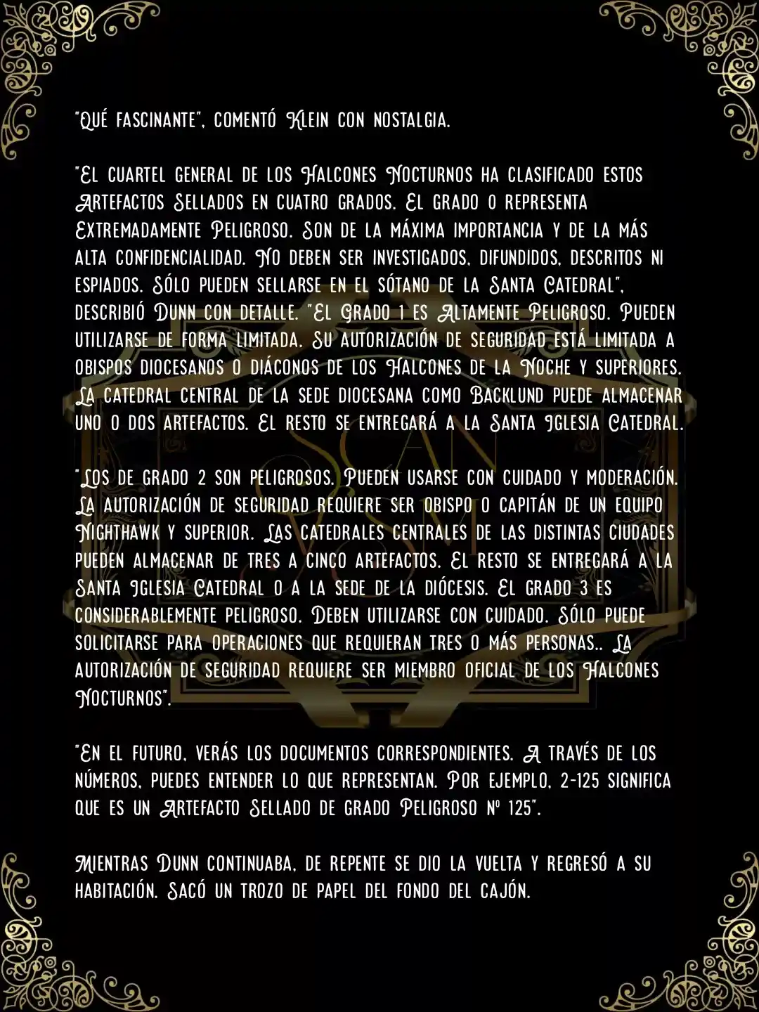 Lord Of The Mysteries (Novela) - Capítulo 19 - Página 10 - LectorTMOo