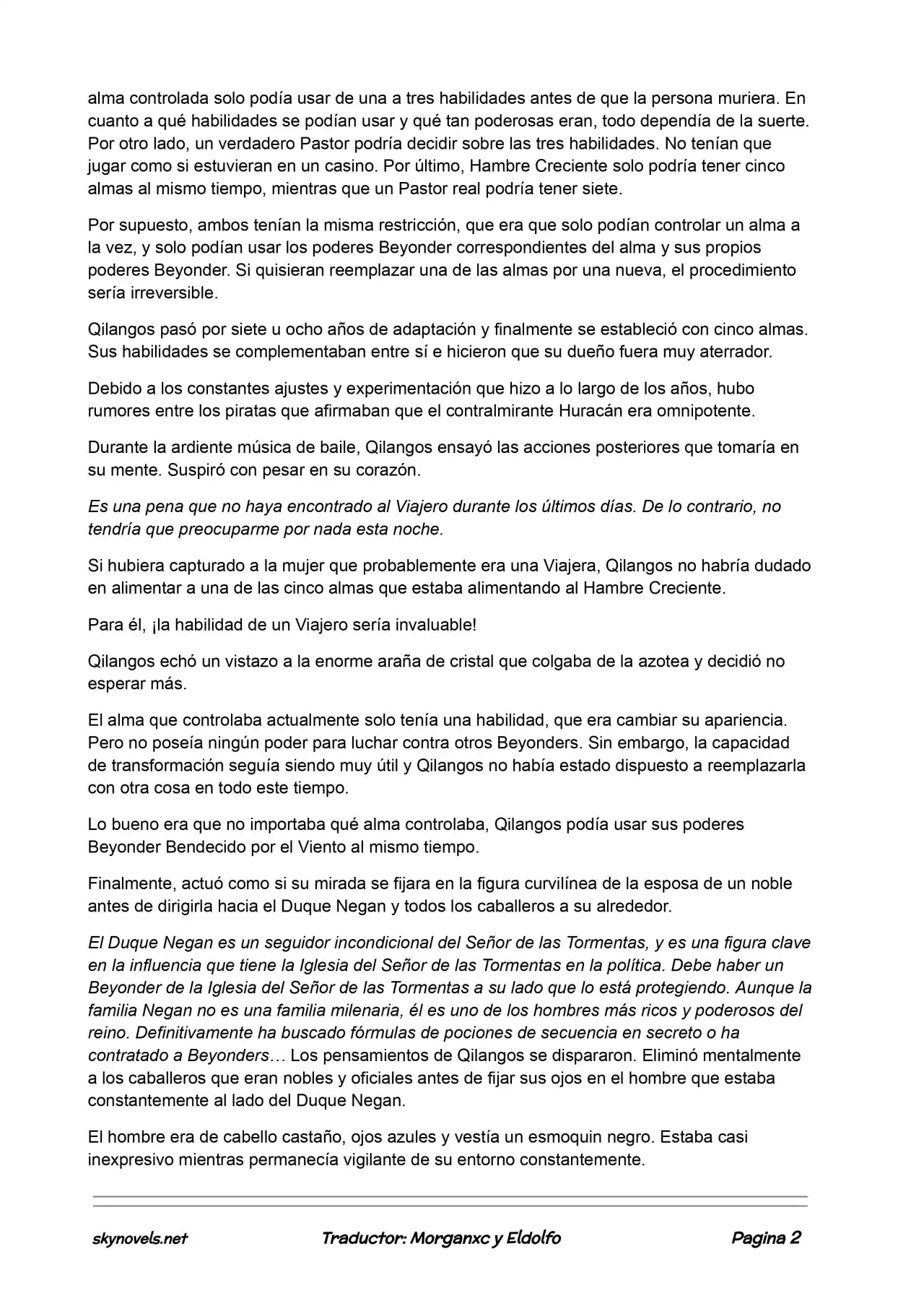 Lord Of The Mysteries (Novela) - Capítulo 190 - Página 2 - LectorTMOo