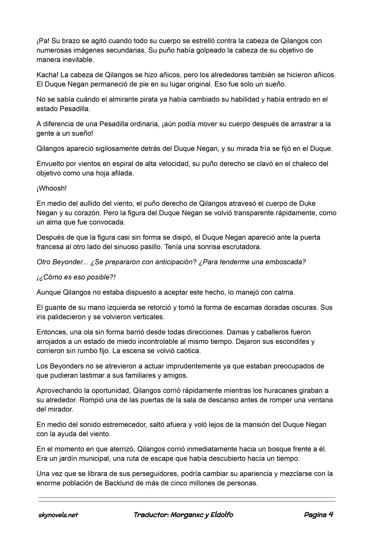 Lord Of The Mysteries (Novela) - Capítulo 190 - Página 4 - LectorTMOo