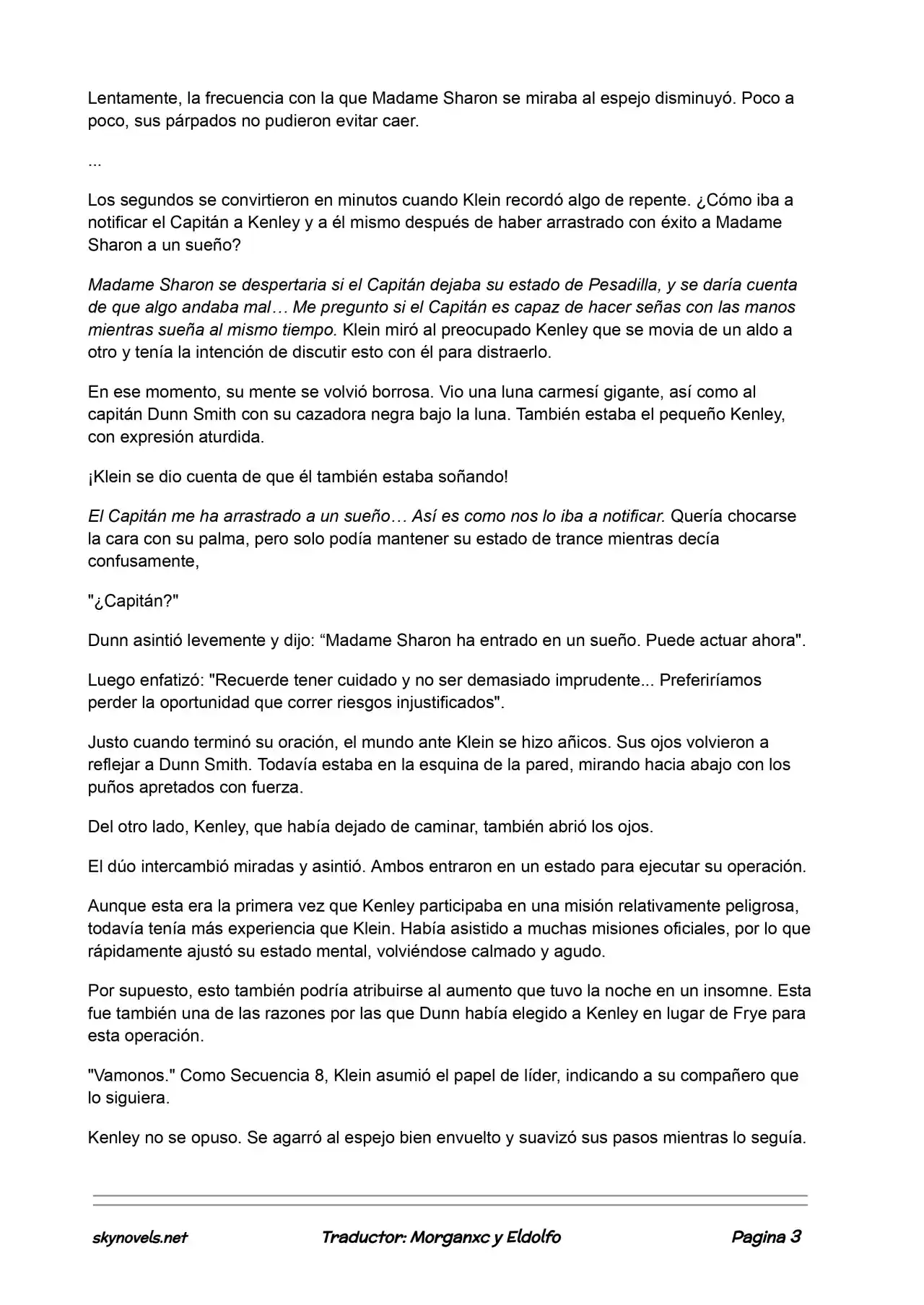 Lord Of The Mysteries (Novela) - Capítulo 197 - Página 3 - LectorTMOo