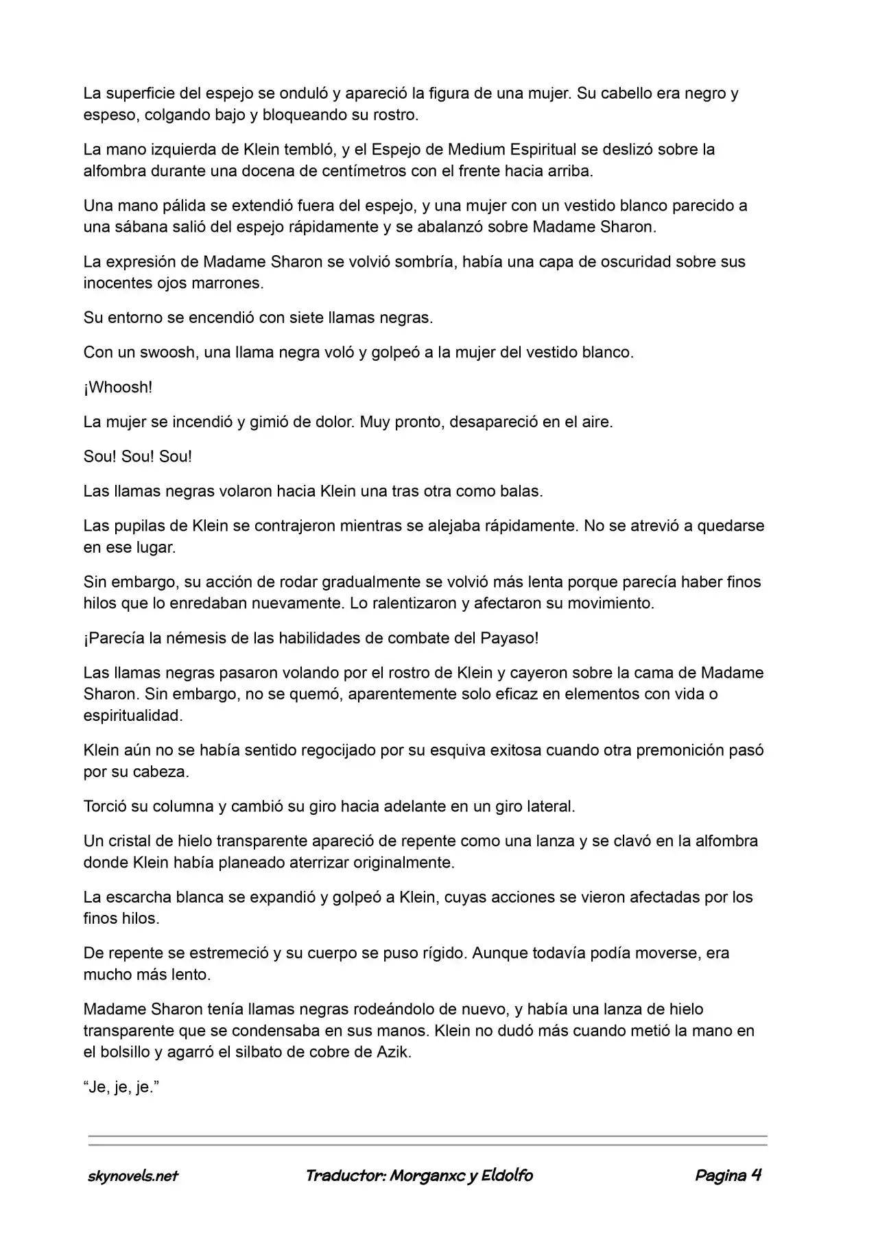 Lord Of The Mysteries (Novela) - Capítulo 198 - Página 4 - LectorTMOo