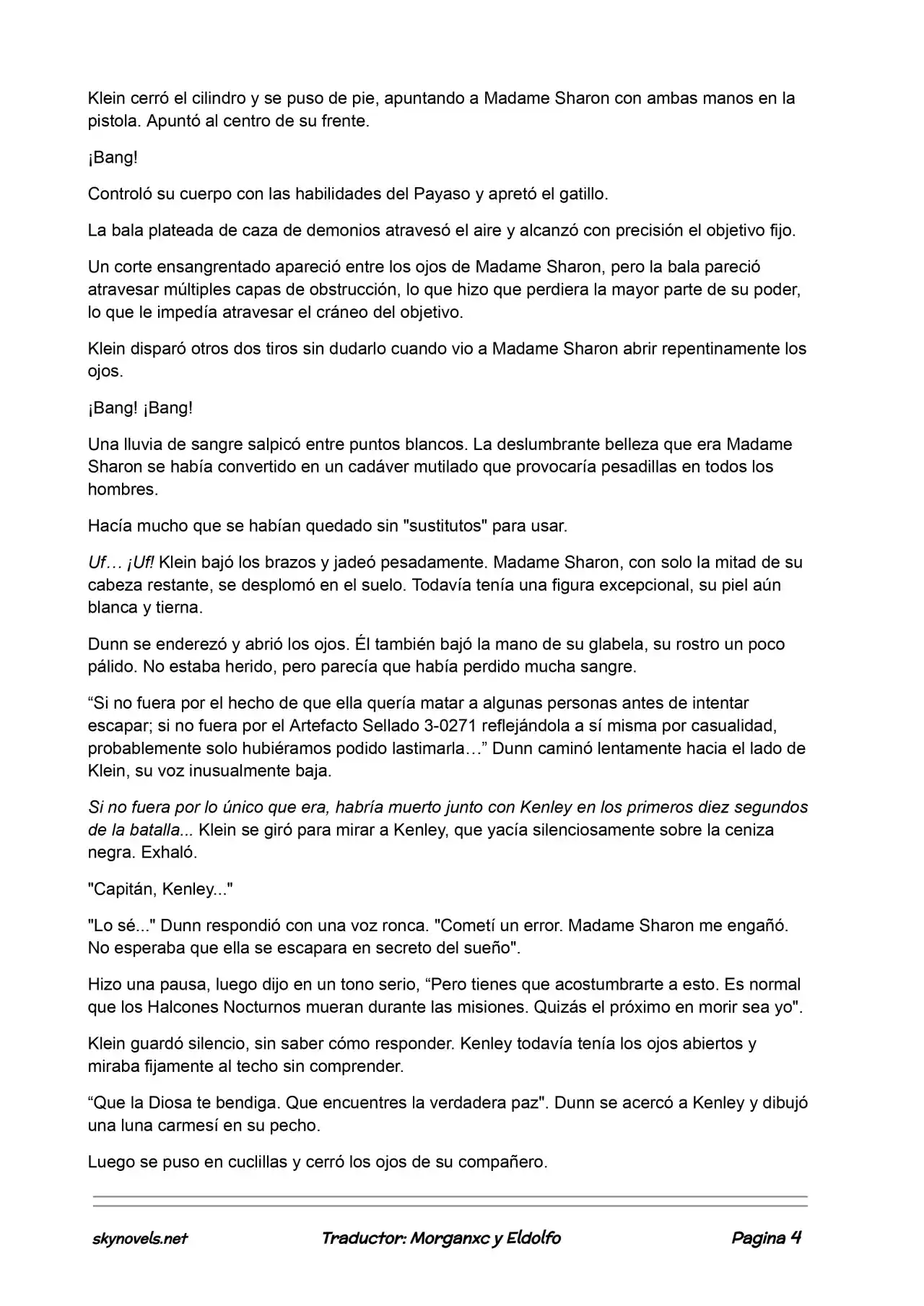 Lord Of The Mysteries (Novela) - Capítulo 199 - Página 4 - LectorTMOo