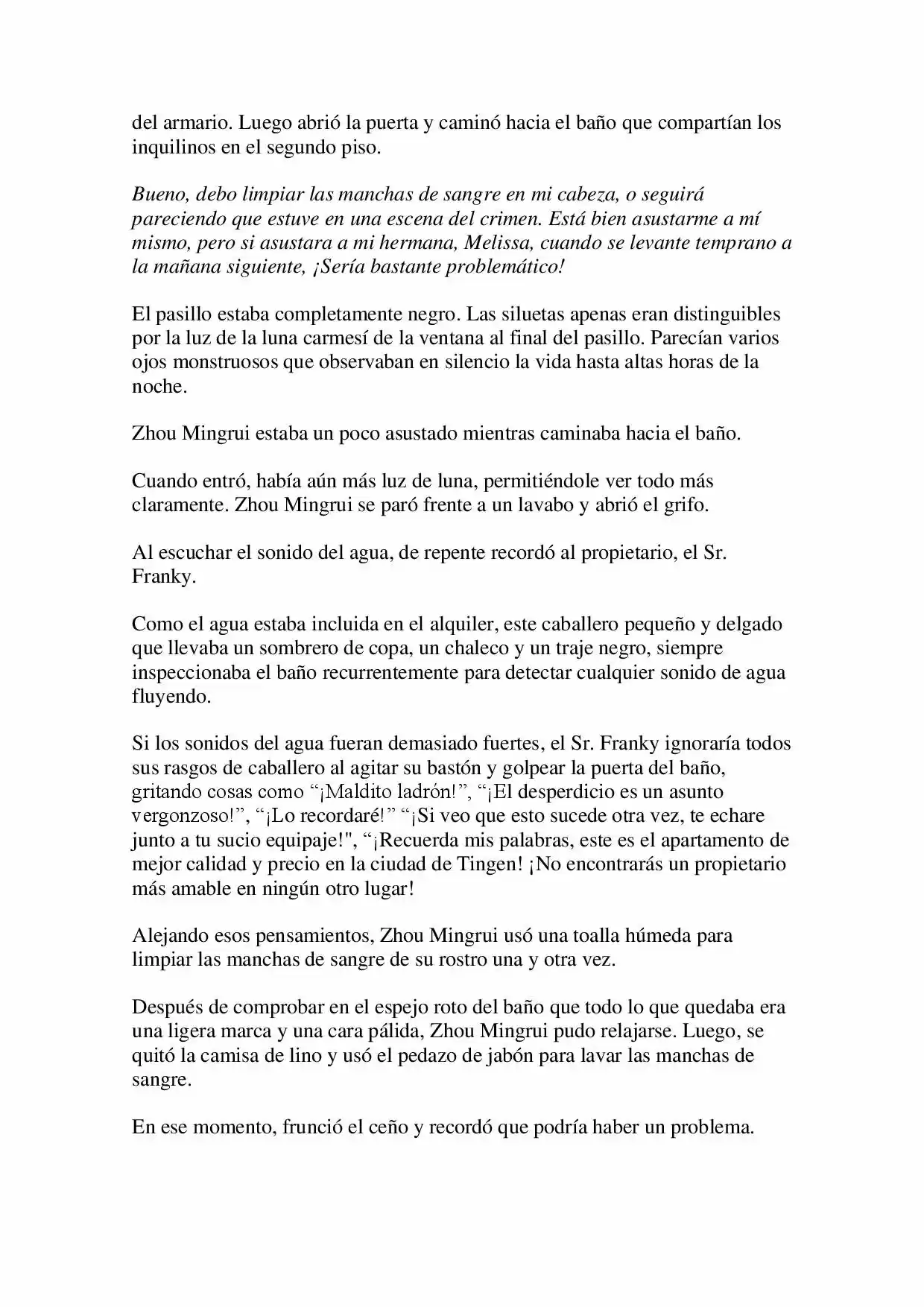 Lord Of The Mysteries (Novela) - Capítulo 2 - Página 4 - LectorTMOo