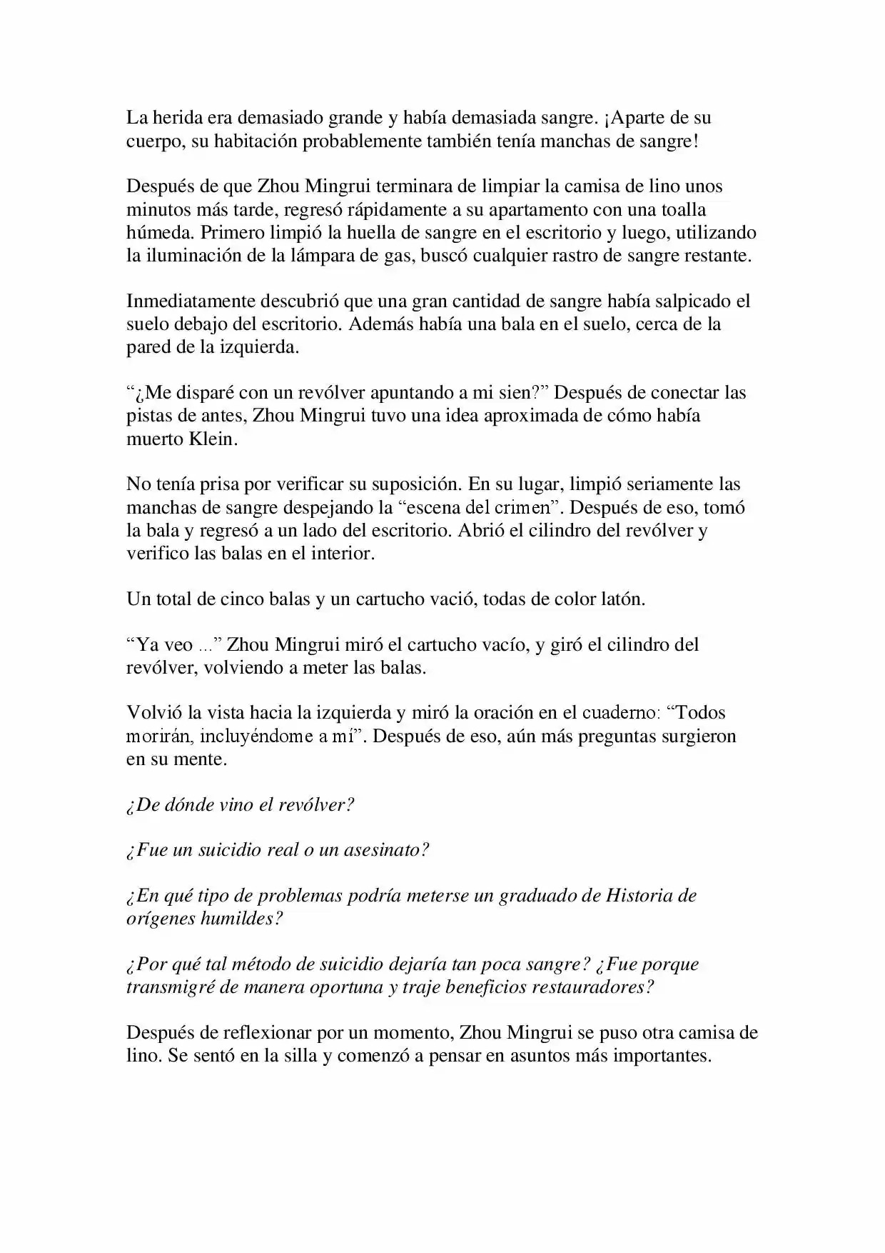 Lord Of The Mysteries (Novela) - Capítulo 2 - Página 5 - LectorTMOo