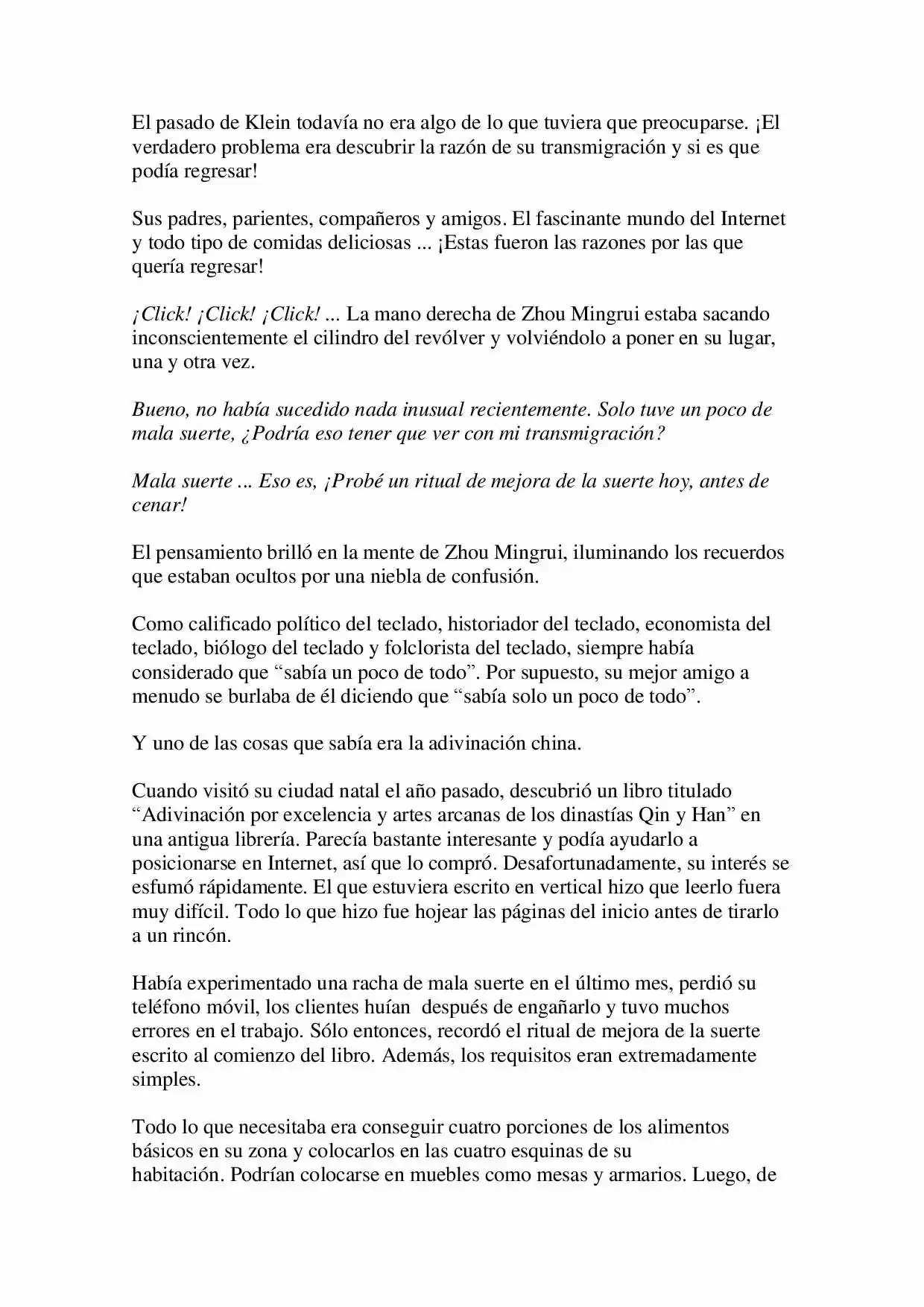 Lord Of The Mysteries (Novela) - Capítulo 2 - Página 6 - LectorTMOo