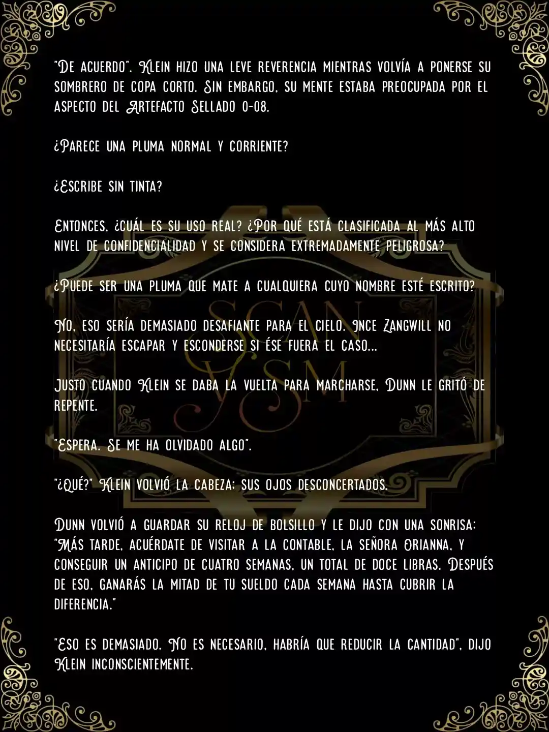 Lord Of The Mysteries (Novela) - Capítulo 20 - Página 3 - LectorTMOo