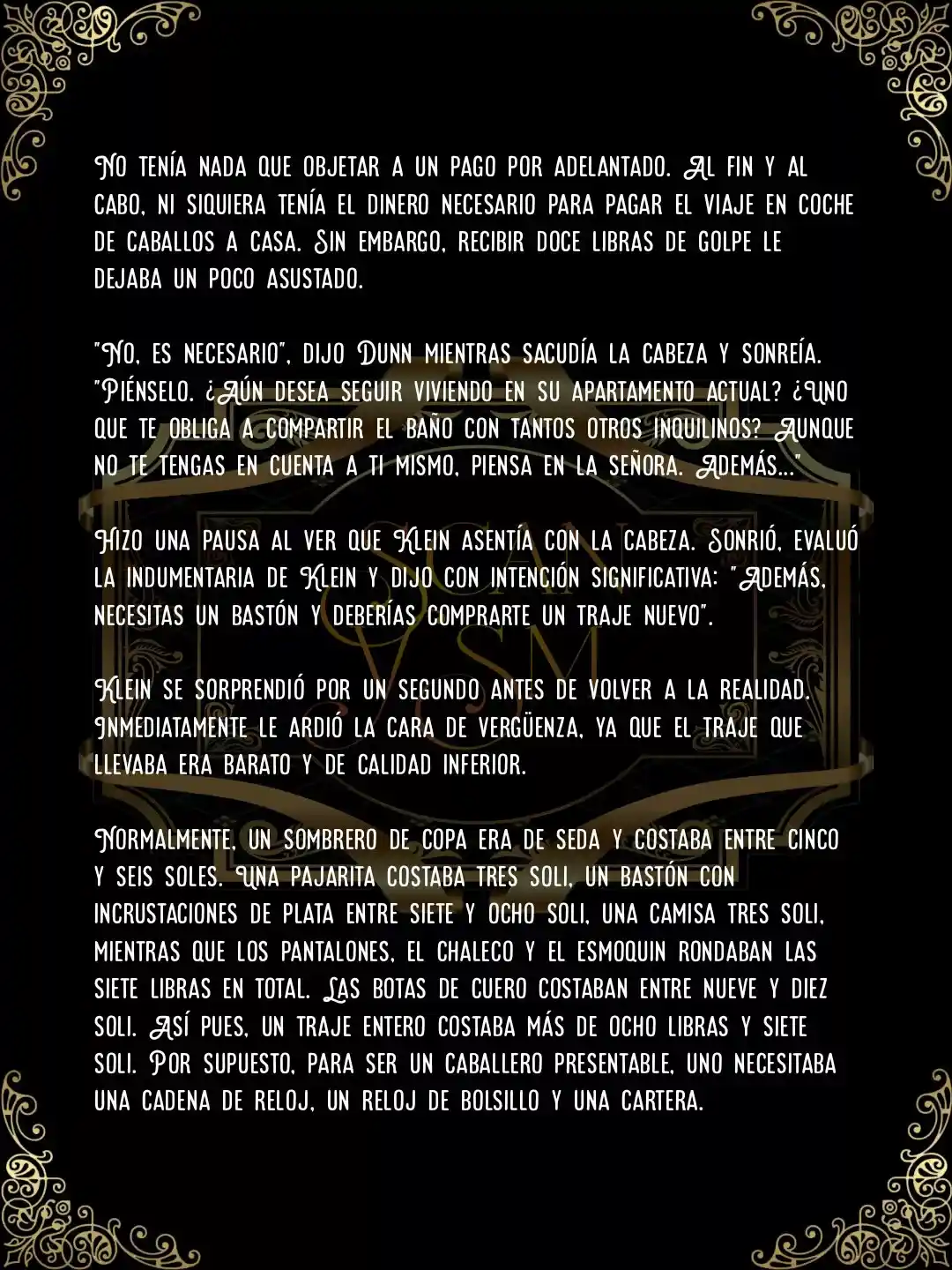 Lord Of The Mysteries (Novela) - Capítulo 20 - Página 4 - LectorTMOo