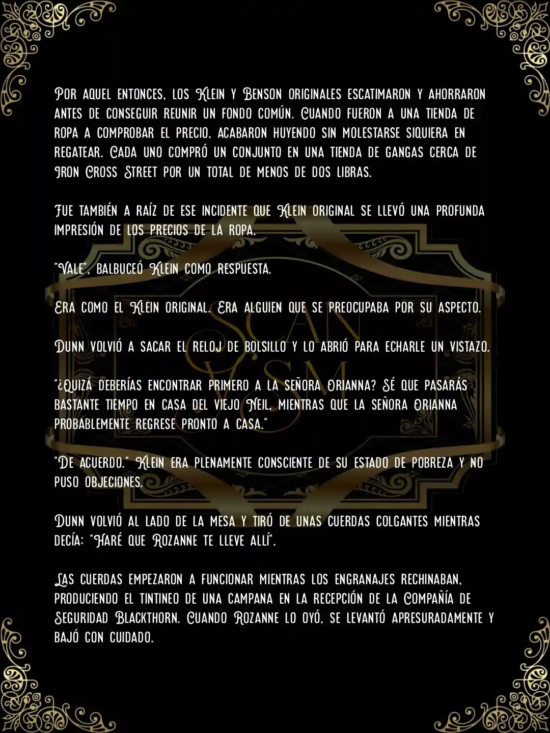 Lord Of The Mysteries (Novela) - Capítulo 20 - Página 5 - LectorTMOo