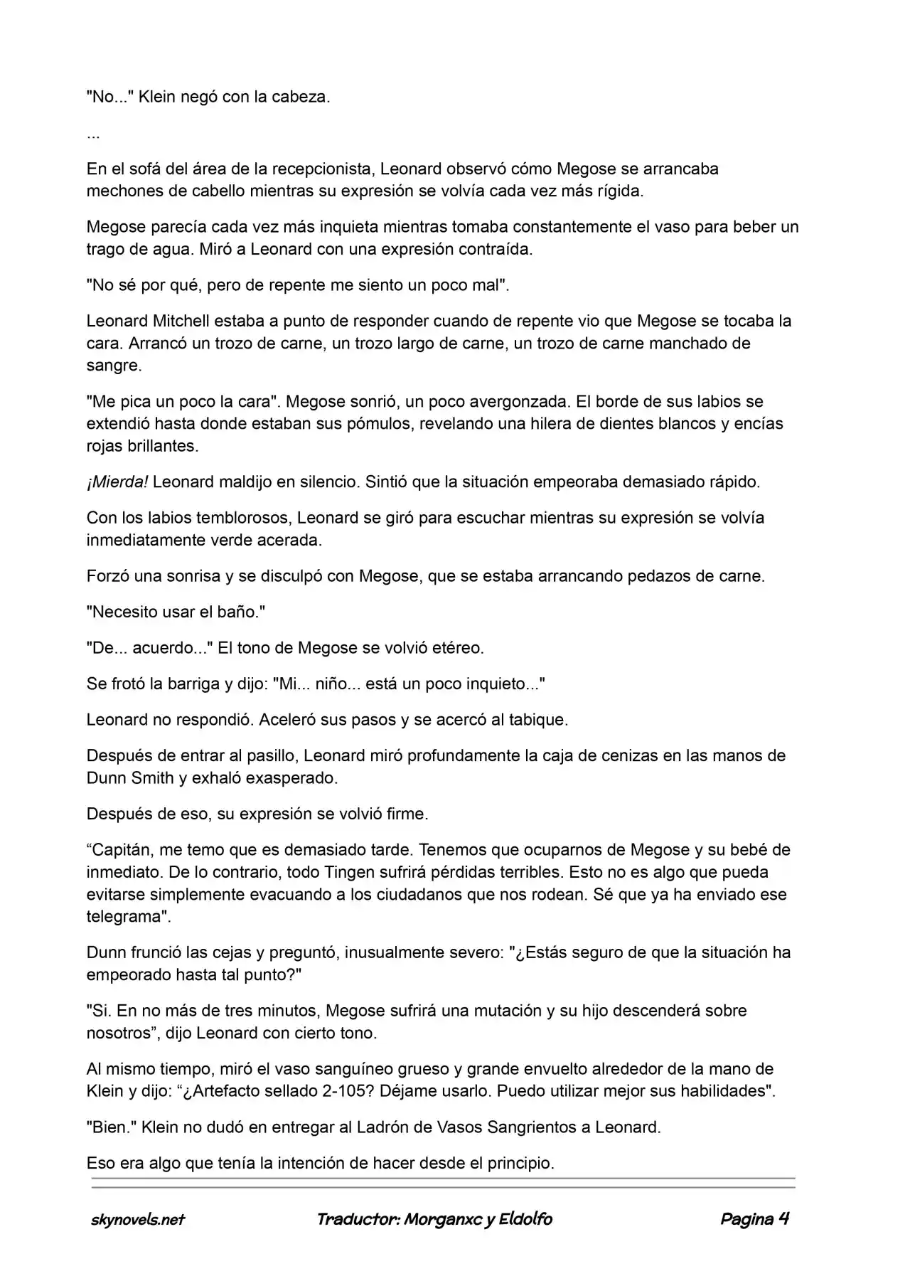 Lord Of The Mysteries (Novela) - Capítulo 207 - Página 4 - LectorTMOo