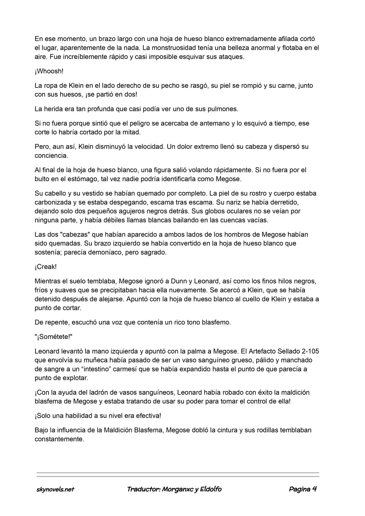 Lord Of The Mysteries (Novela) - Capítulo 208 - Página 4 - LectorTMOo