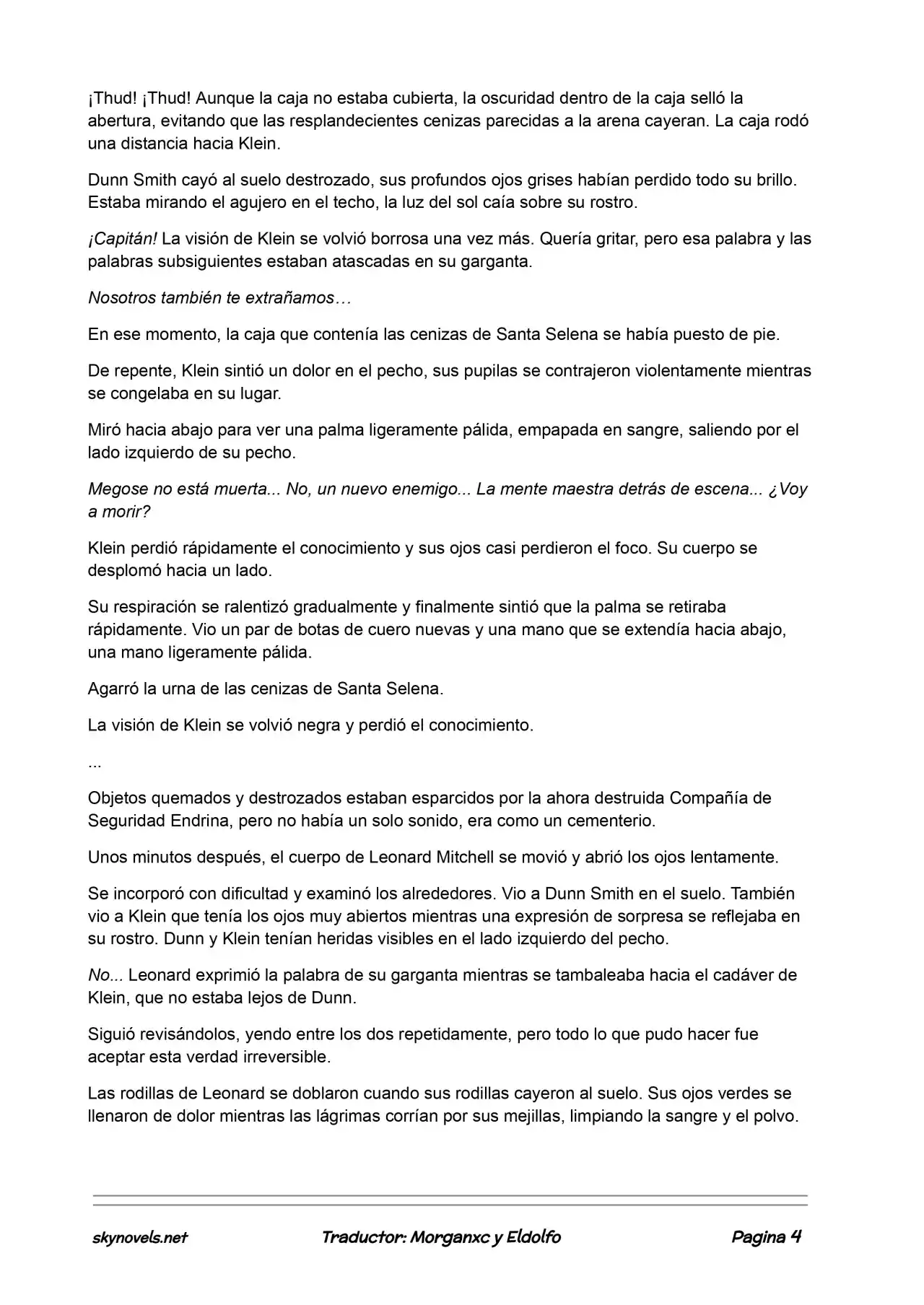 Lord Of The Mysteries (Novela) - Capítulo 209 - Página 4 - LectorTMOo