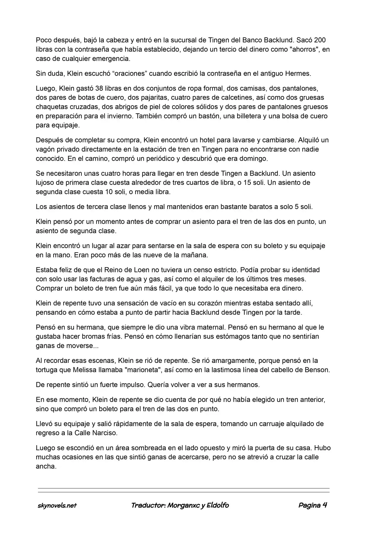 Lord Of The Mysteries (Novela) - Capítulo 213 - Página 4 - LectorTMOo