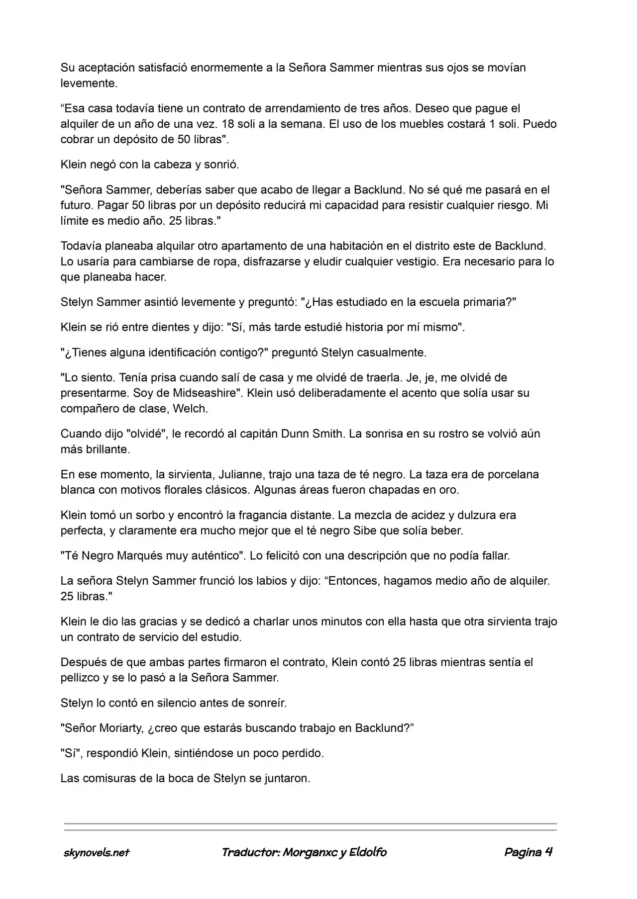 Lord Of The Mysteries (Novela) - Capítulo 215 - Página 4 - LectorTMOo