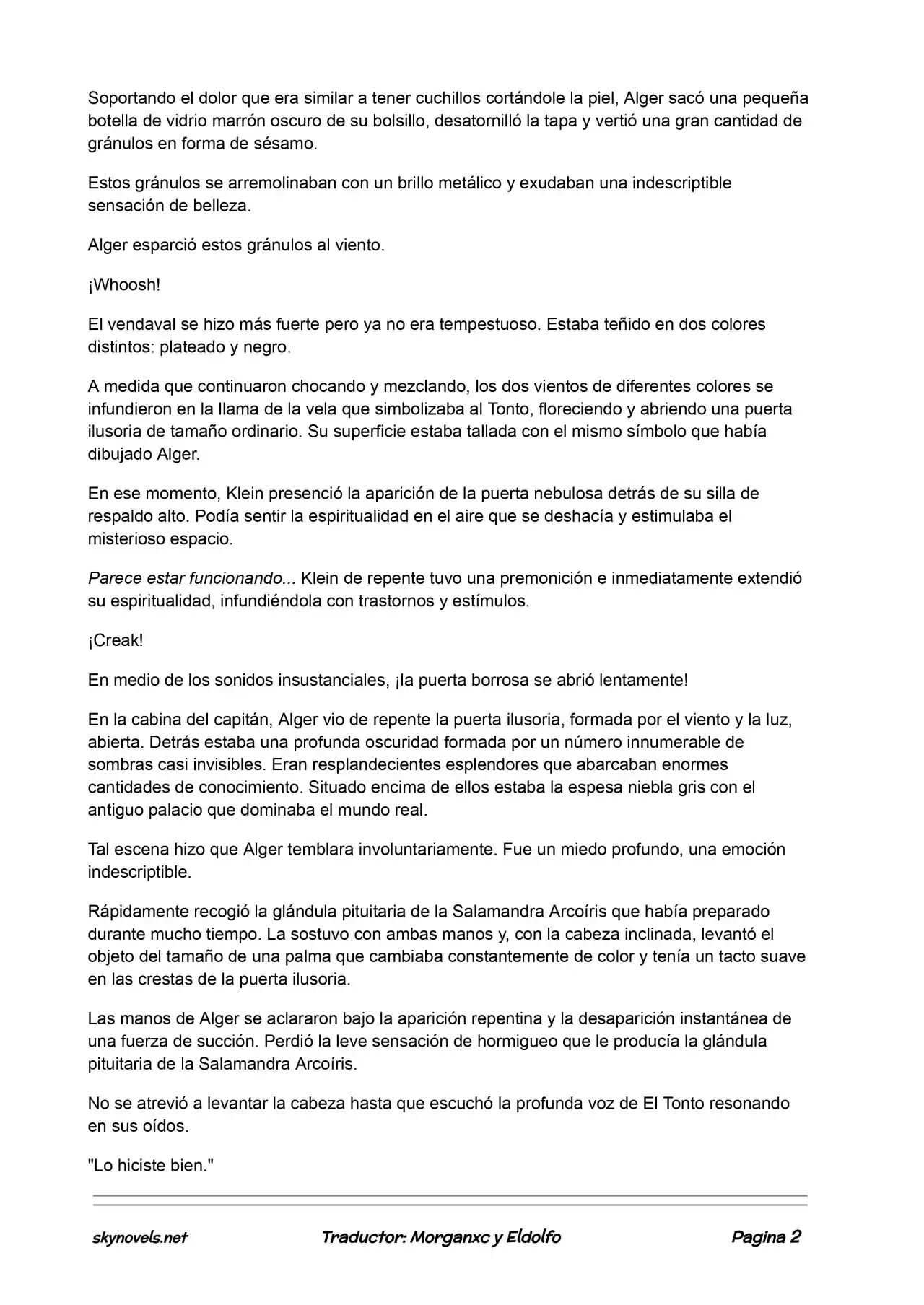 Lord Of The Mysteries (Novela) - Capítulo 221 - Página 2 - LectorTMOo
