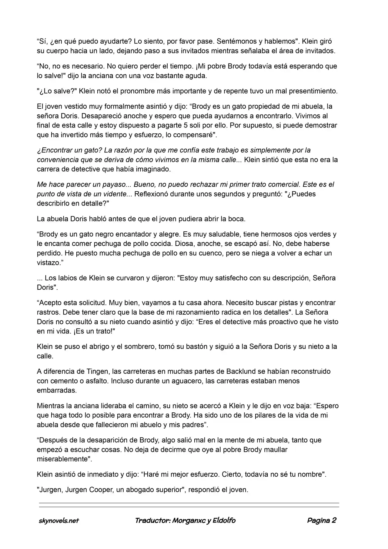 Lord Of The Mysteries (Novela) - Capítulo 222 - Página 2 - LectorTMOo