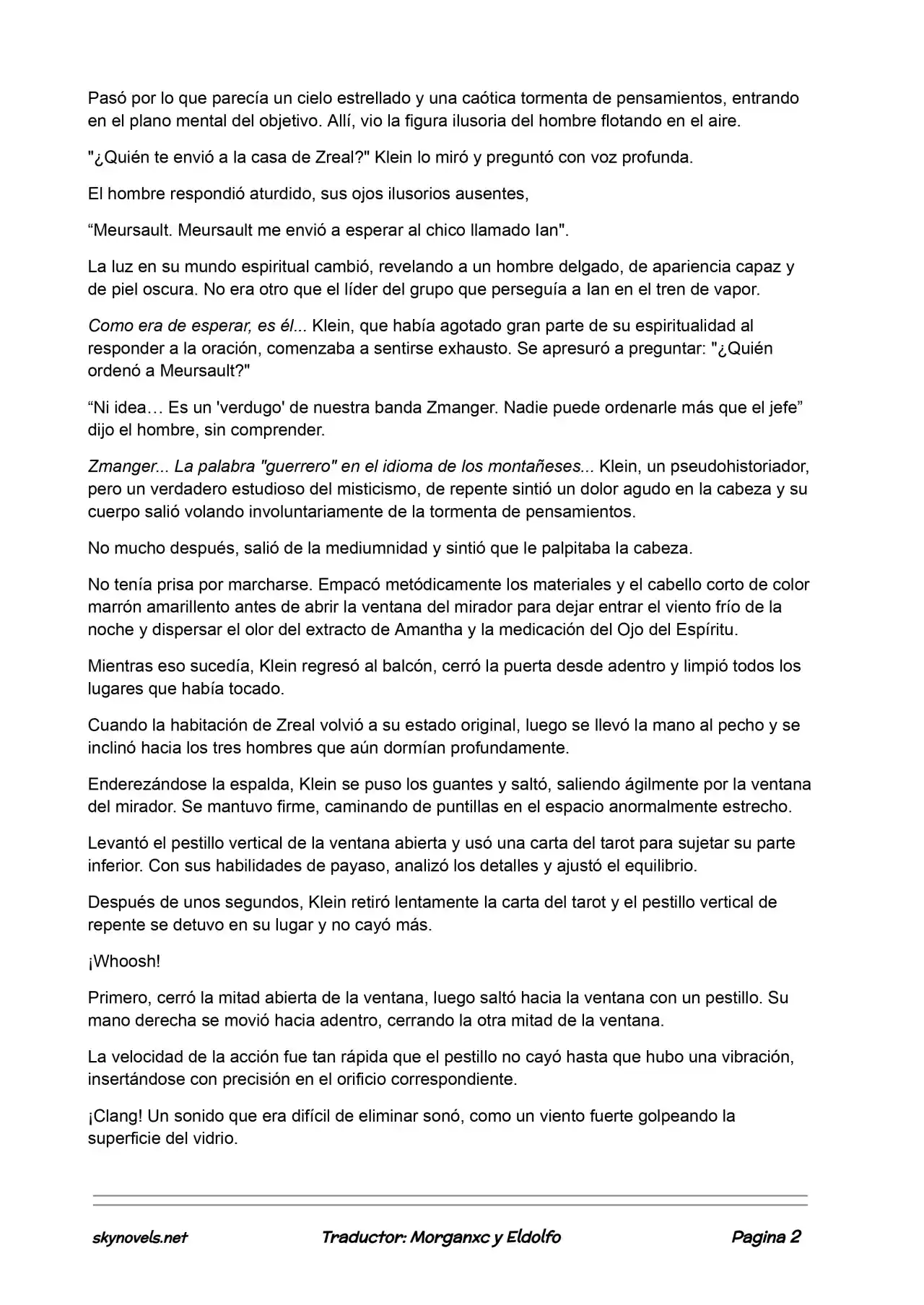 Lord Of The Mysteries (Novela) - Capítulo 224 - Página 2 - LectorTMOo