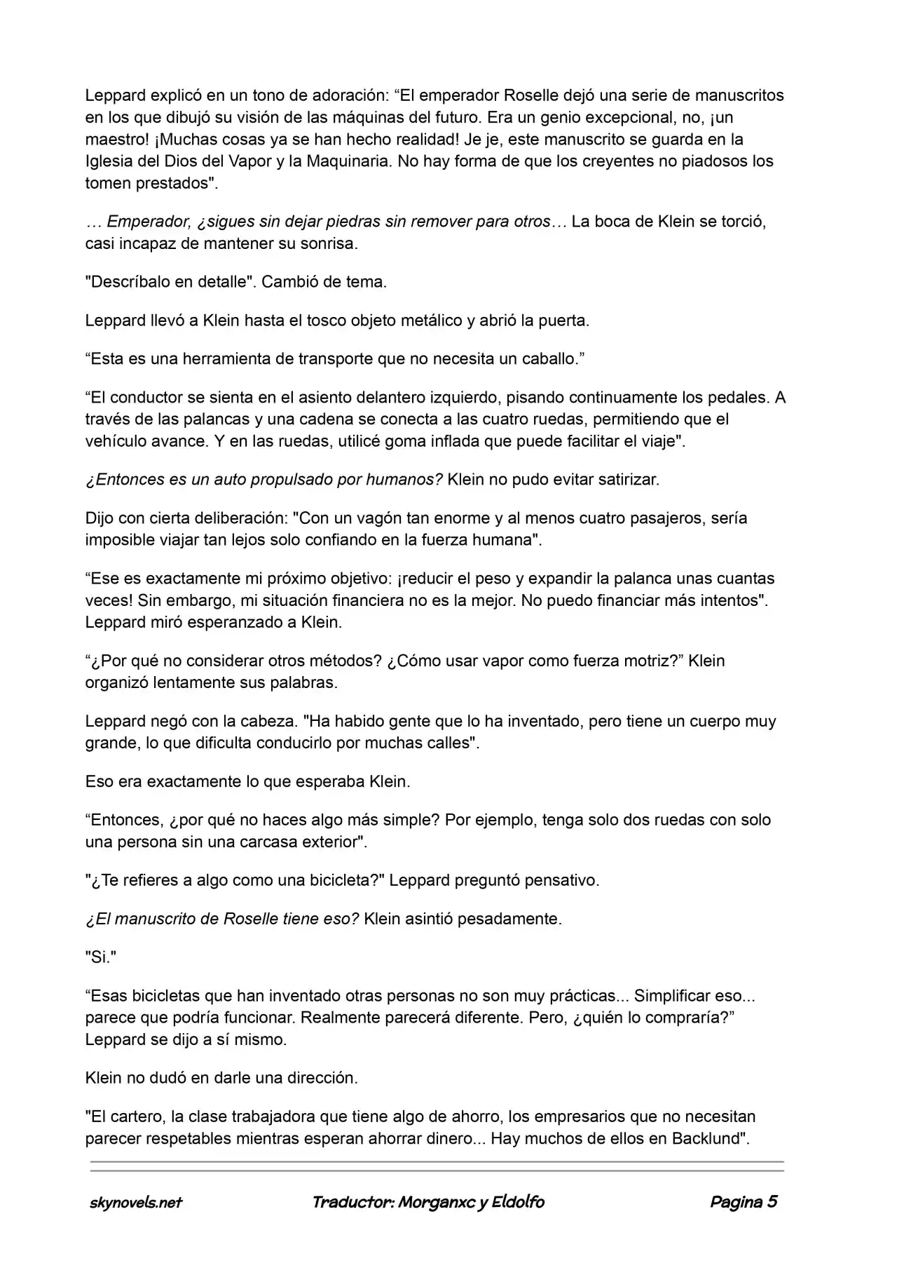 Lord Of The Mysteries (Novela) - Capítulo 227 - Página 5 - LectorTMOo